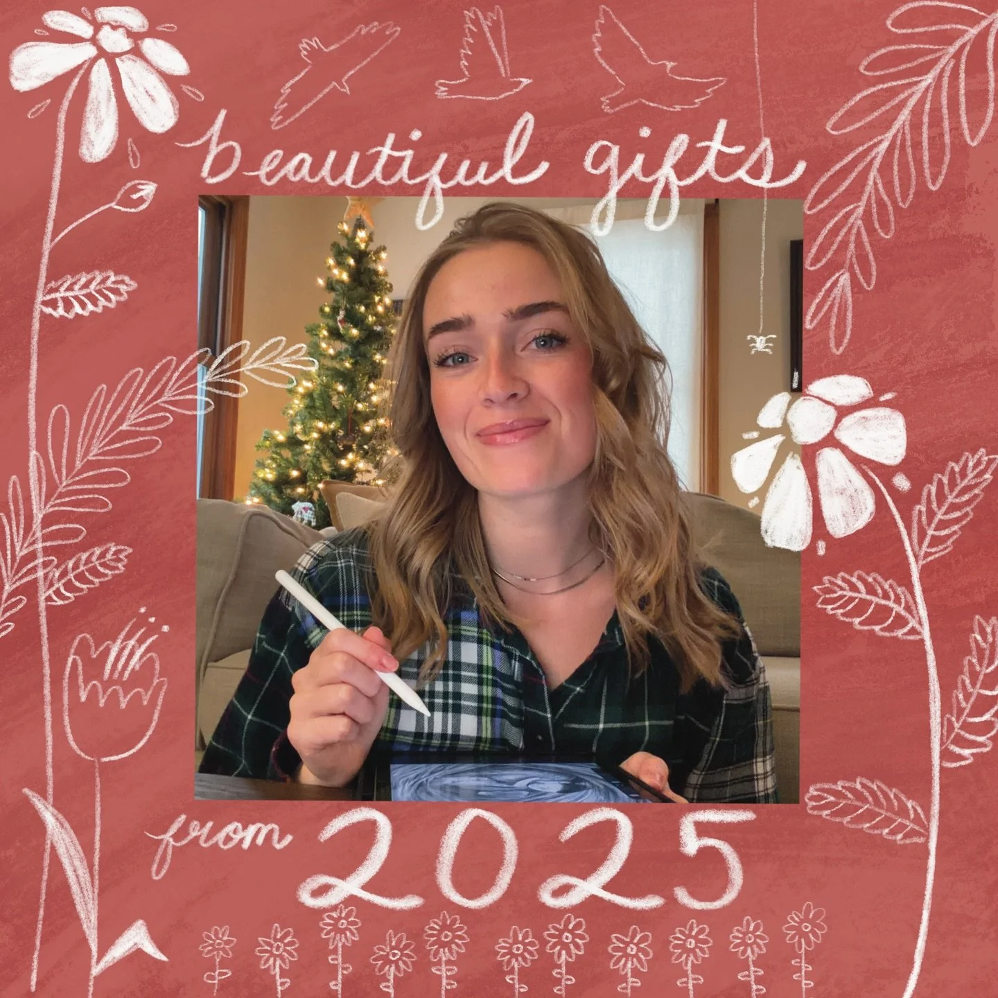 I am feeling blessed as I reflect on my past year. I am excited for the plans I have for 2026&hellip;.it will be my very first FULL year as a full time artist.  Thank you for following along! 🌷HAPPY NEW YEAR!