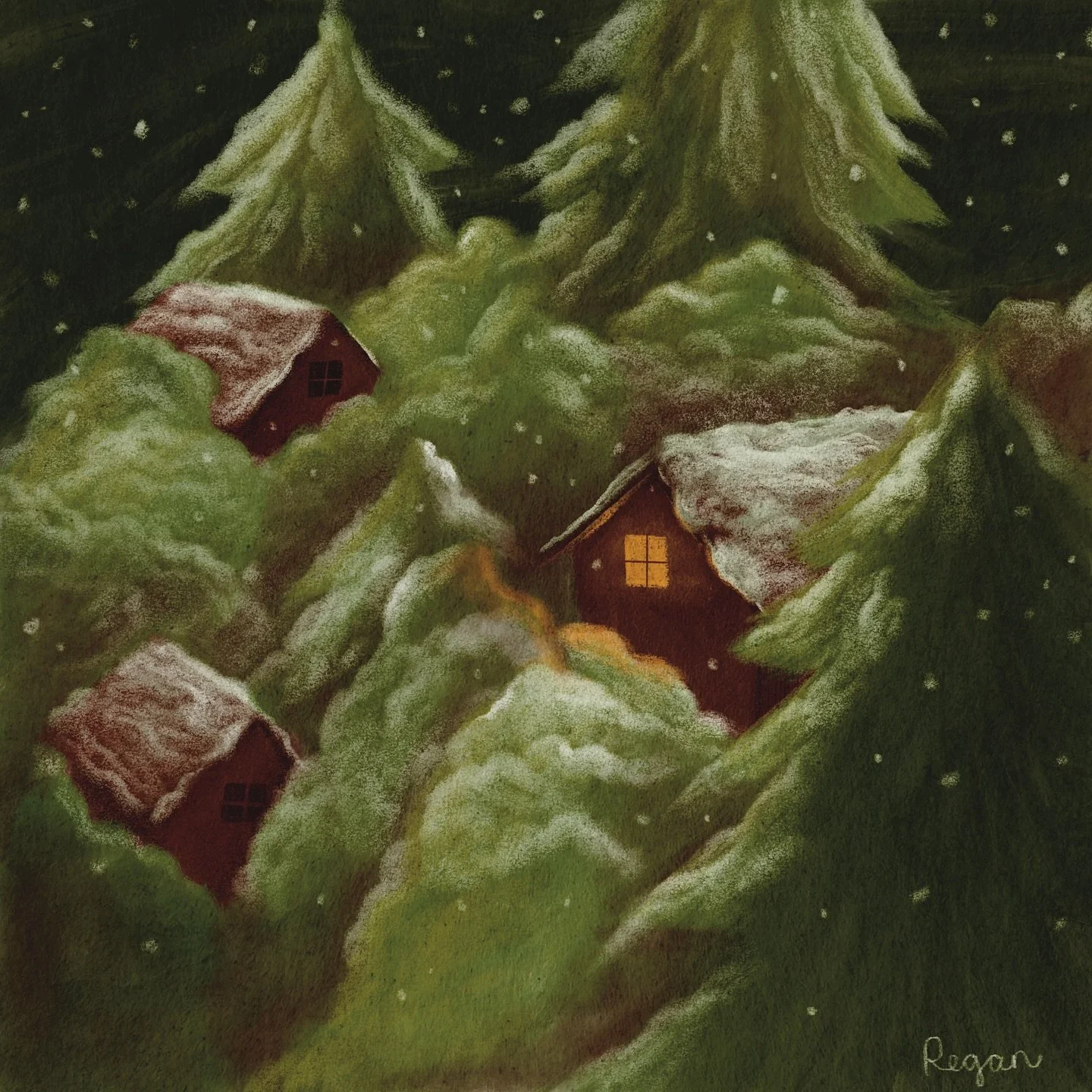 ✨Cozy Advent Challenge✨

12/07: Winter Forest. There is nothing like that first dusting of snow 🌨️🌲
#cozyadventchallenge