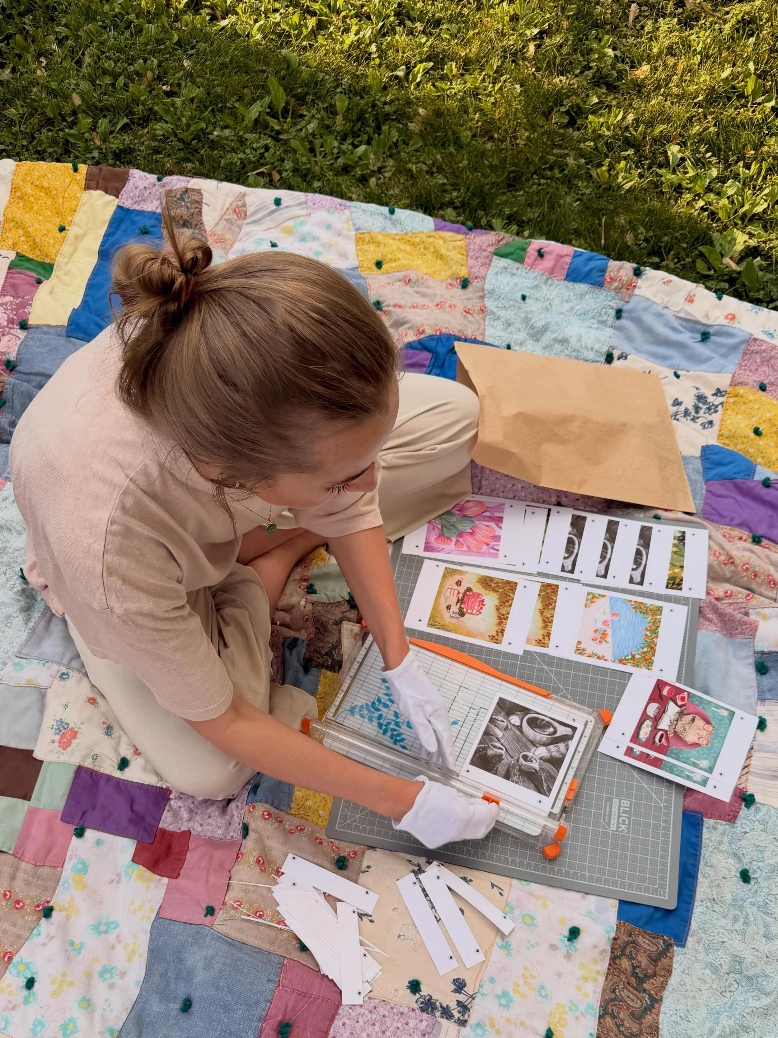 A downright inspiring week. I sent out my first snail mail subscriptions, flowers bloomin&rsquo;, garden sproutin&rsquo;&hellip;. good friends scored an unreal marker/colored pencil collection at a garage sale for me (still in shock), worked out side
