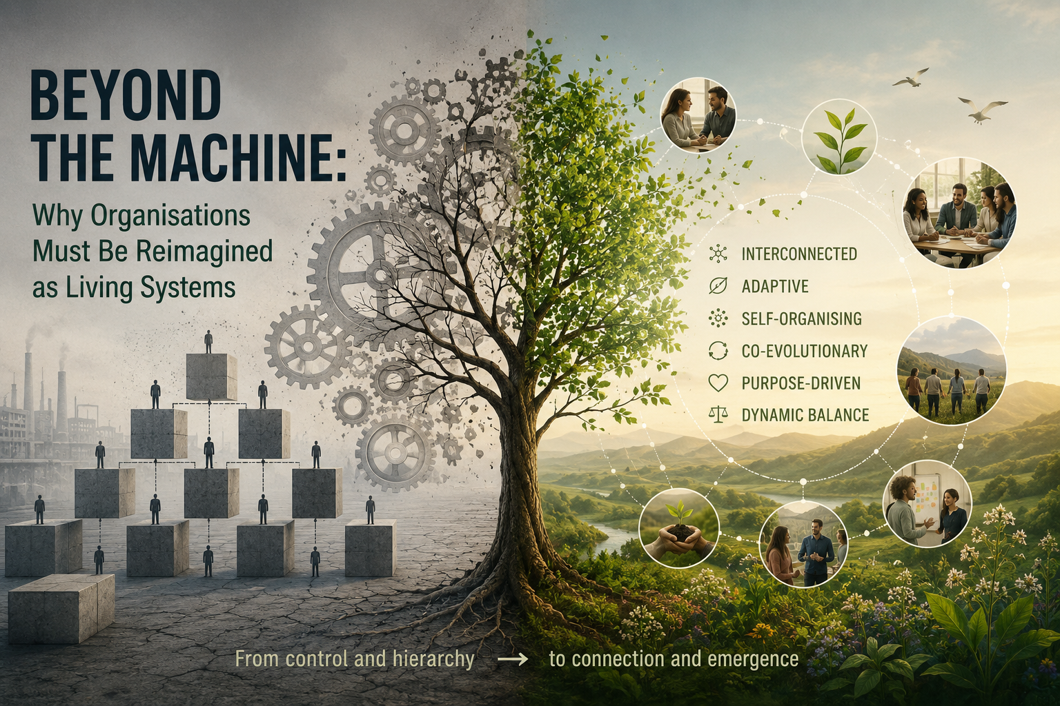 Beyond the Machine: Why Organisations Must Be Reimagined as Living Systems
