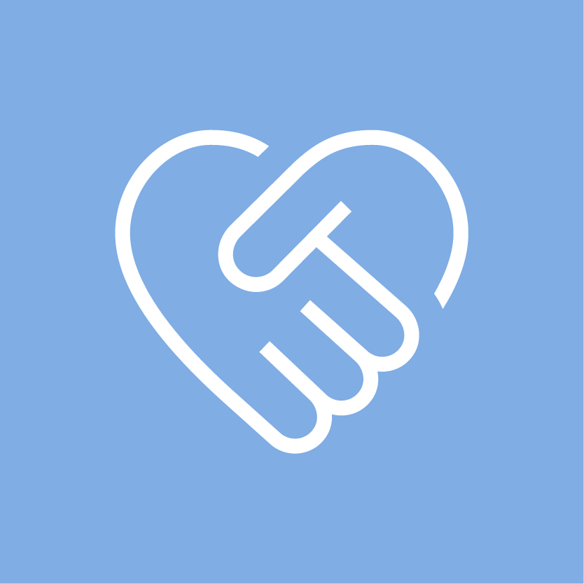 Handshake icon representing collaborative actuarial partnerships for steady, responsive support.