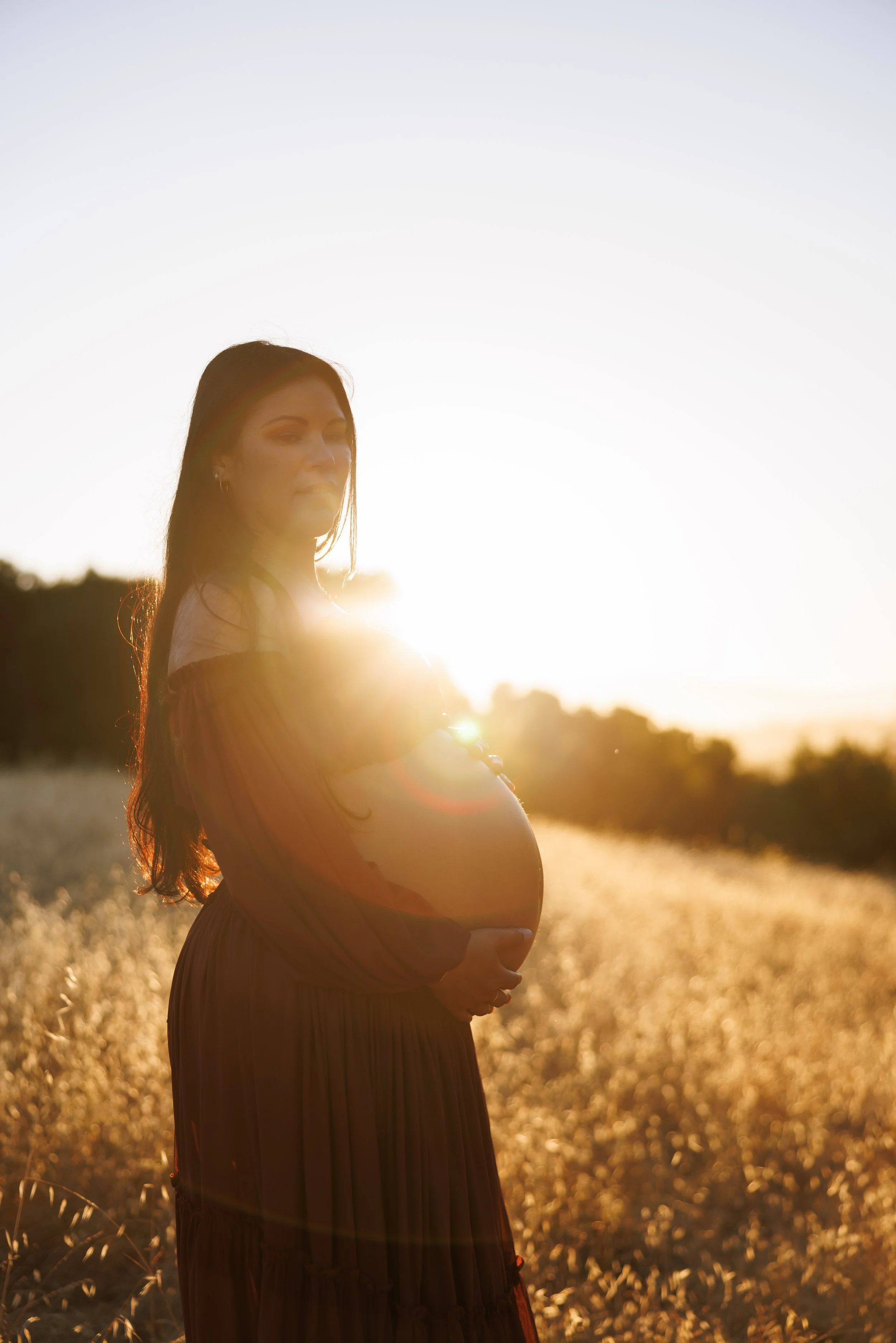 Tiana’s Outdoor Maternity Session
