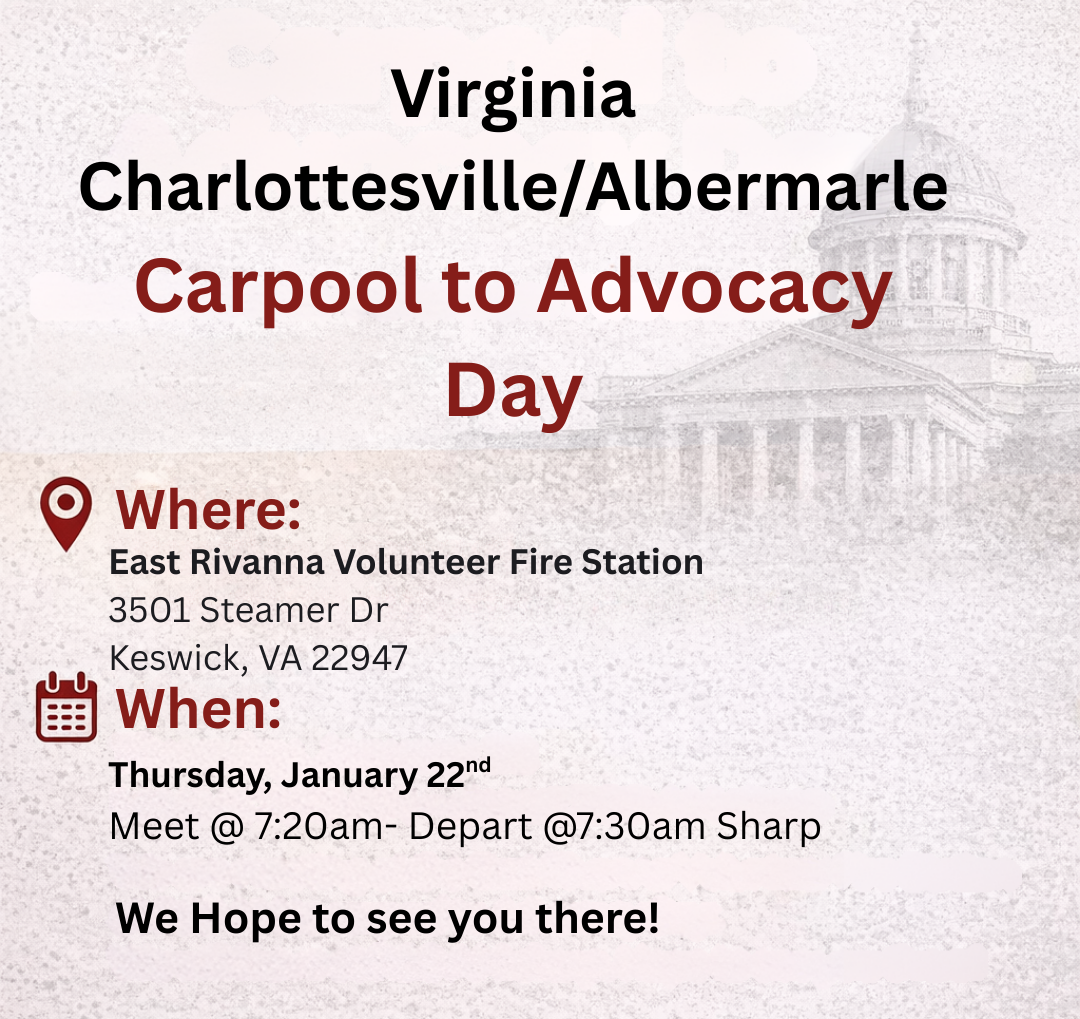 Carpool to Advocacy Day