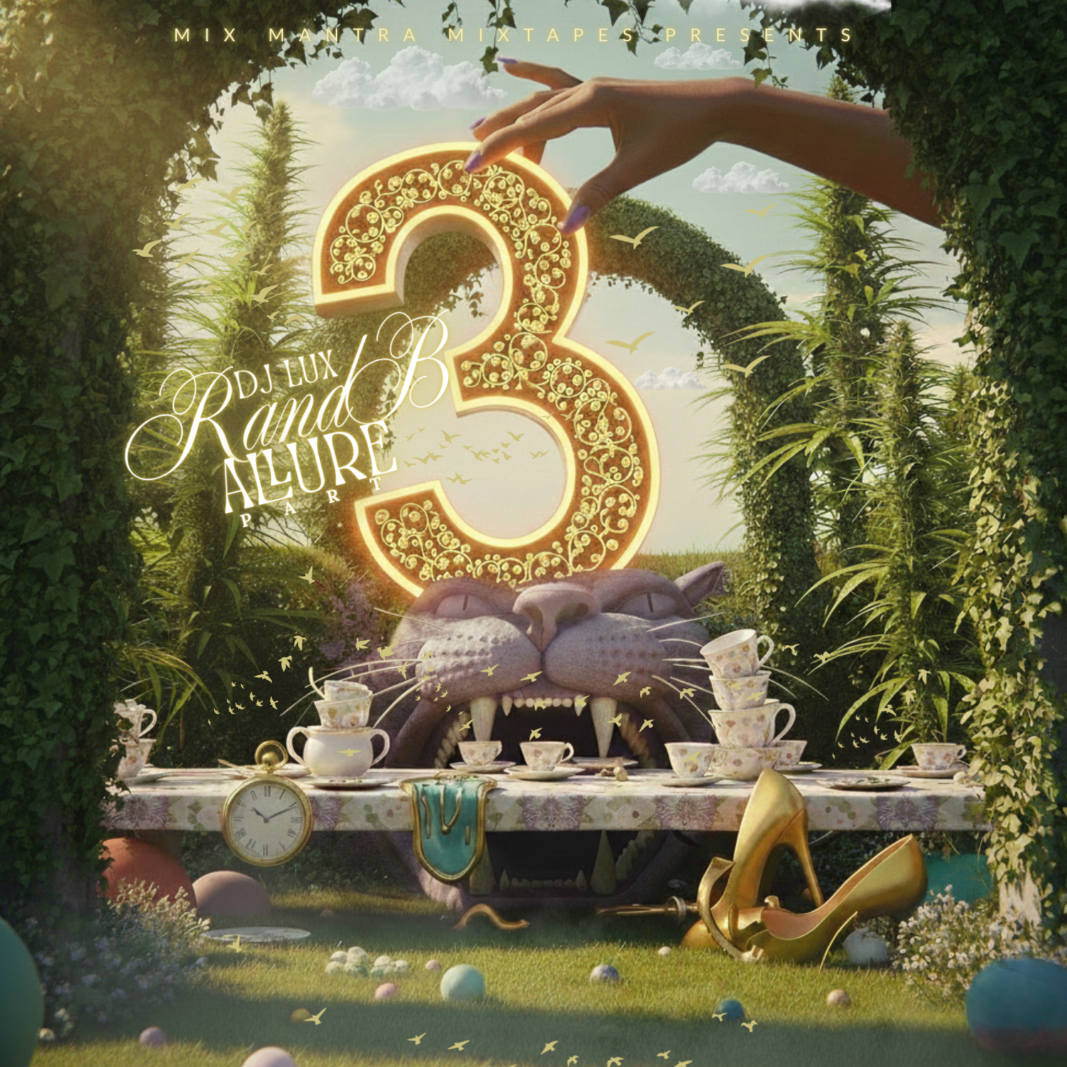 R&B Allure Vol. 3 is the latest curation from Mix Mantra Mixtapes, crafted for the true enthusiasts of soul, texture, and rhythm. This installment dives deep into the smooth, the sultry, and the sophisticated, blending established icons with the most