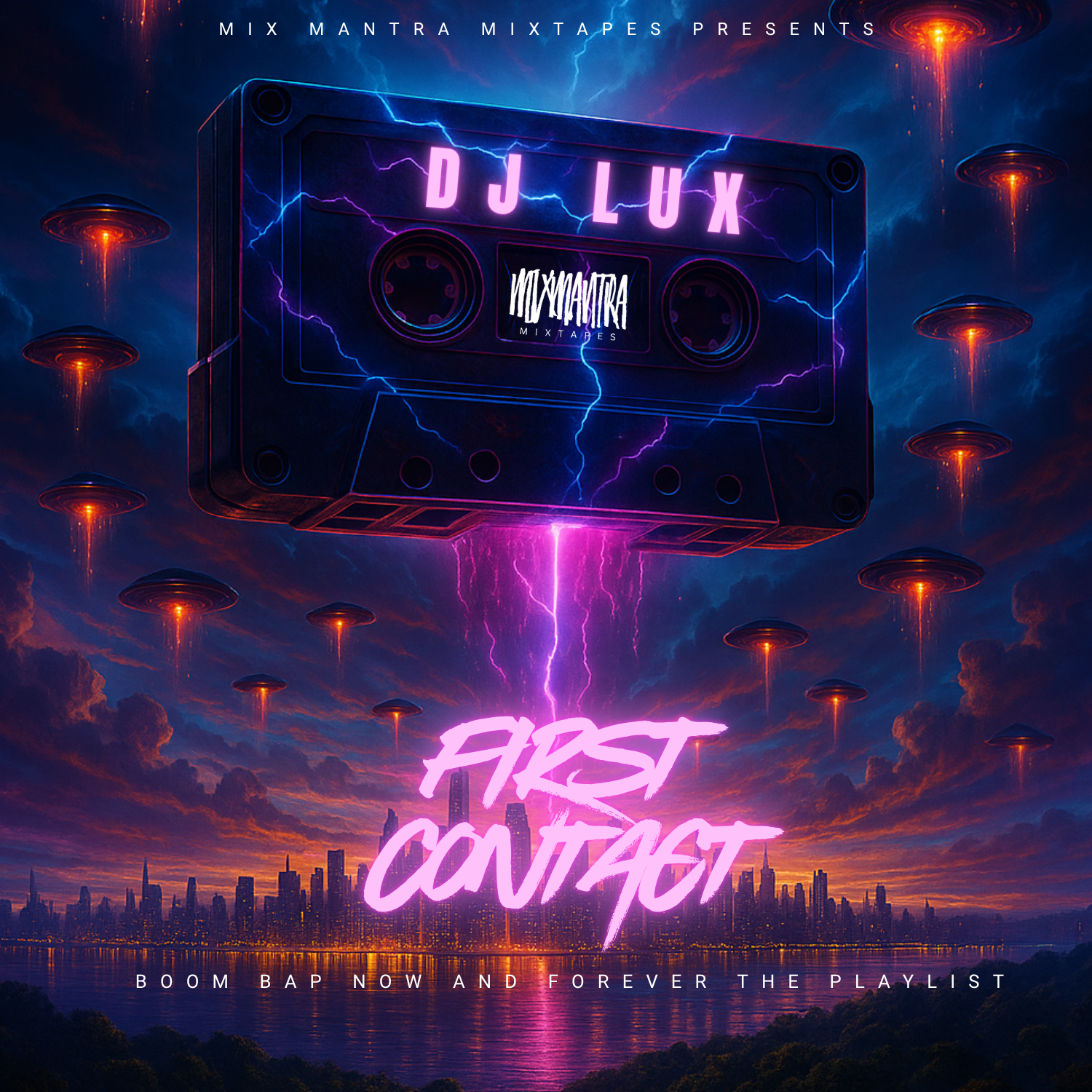 irst Contact is the latest transmission from Mix Mantra Mixtapes, curated specifically for the Boom Bap purists and the students of the underground. This isn't just a playlist; it’s a deep dive into the lyricism and grit that defines the current land