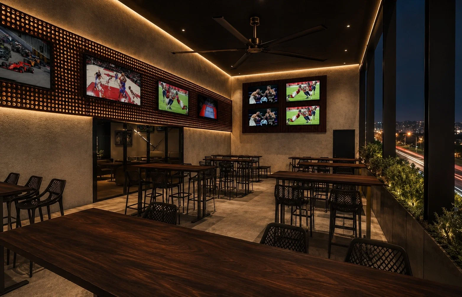 VIbora SPorts Bar Terraza 1