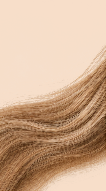 close up photo of a blonde seamless hair extension clip in extension weft