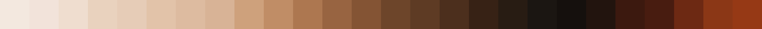 A color palette with various shades of beige, brown, and black.