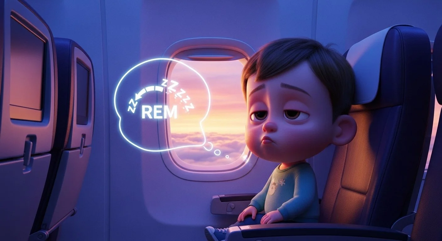 Toddler’s Plane Sleep: Altitude Fatigue Impacts Toddler's Emotional Health