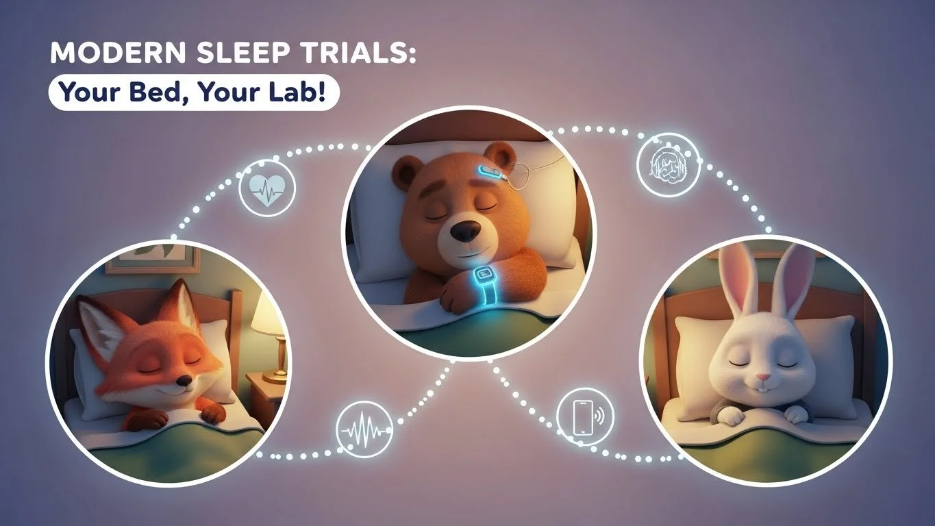 How Modern Sleep Clinical Trials Are Bringing the Lab to Your Bedroom