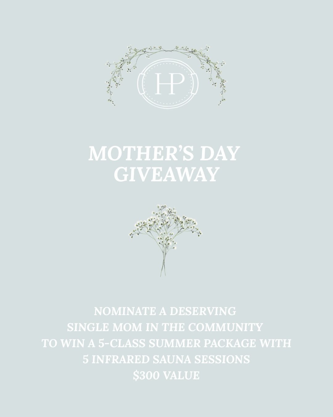 To the moms doing it all, especially the ones doing it alone, we see you. 🤍

This Mother&rsquo;s Day, we want to give back to a few incredible women in our community.

We&rsquo;ll be gifting 5 single mothers a 5-Class Summer Package with 5 Infrared 