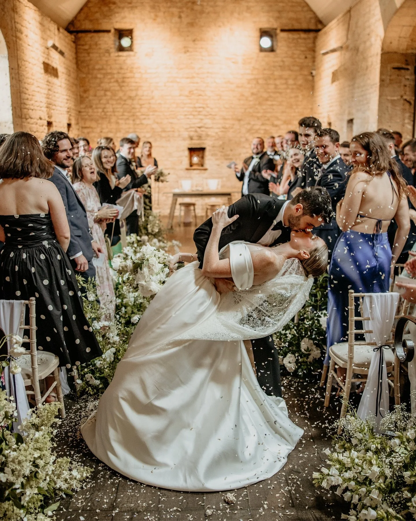&lsquo;That moment&rsquo; captured so beautifully by @gingerjams. 

Tilda &amp; Jack, Lapstone Barn, The Cotswolds
.
.
.
Photographer @gingerjams 
Venue @lapstonebarn 
Flowers @rootedinrosemary