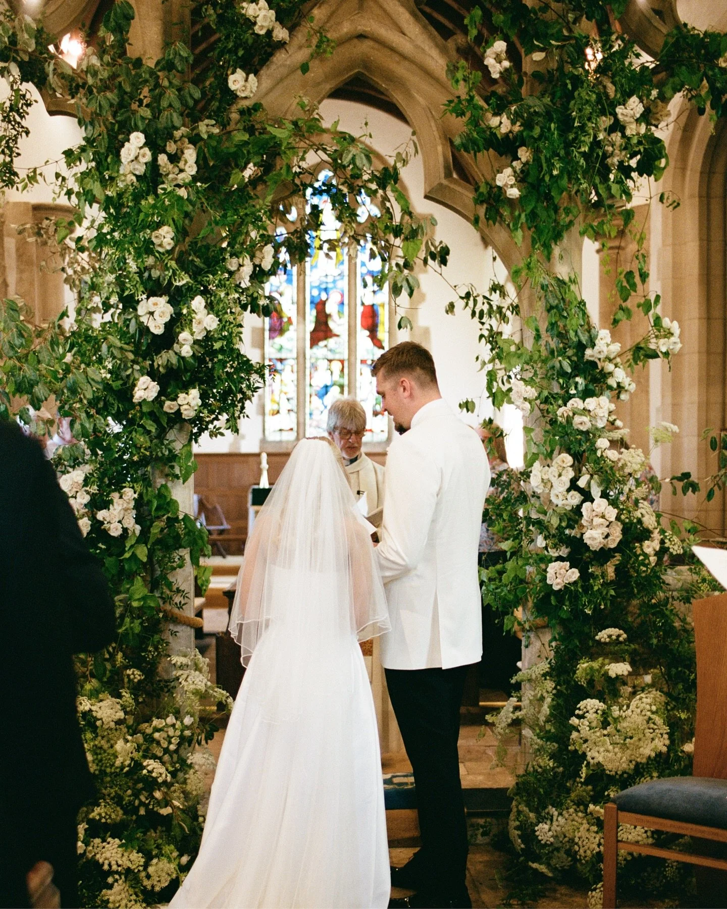 From concept to creation 🍃 ➡️

Showcasing how we work from our initial design, hand-drawn my moi, to how it all comes together on installation day. This gorgeously whimsical, overgrown church design was the perfect focal point for Isabelle &amp; Tom