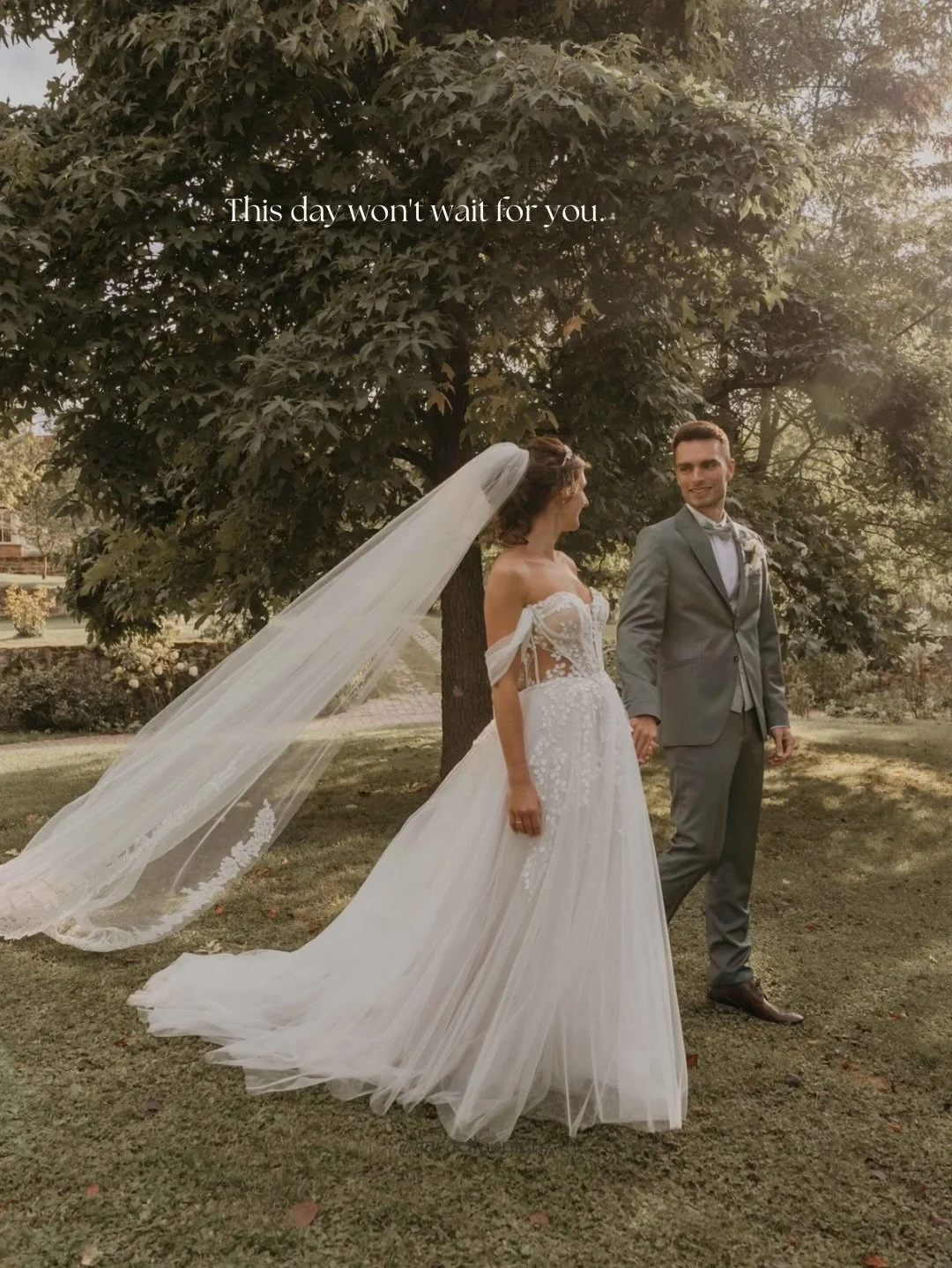 This day won&rsquo;t come back. ✨
The way he looked at her when the doors opened. 
The laughter that filled the garden during reception. 
The dancing that made everyone forget the time. 

A wedding day moves fast
and most of it fades 
before you real