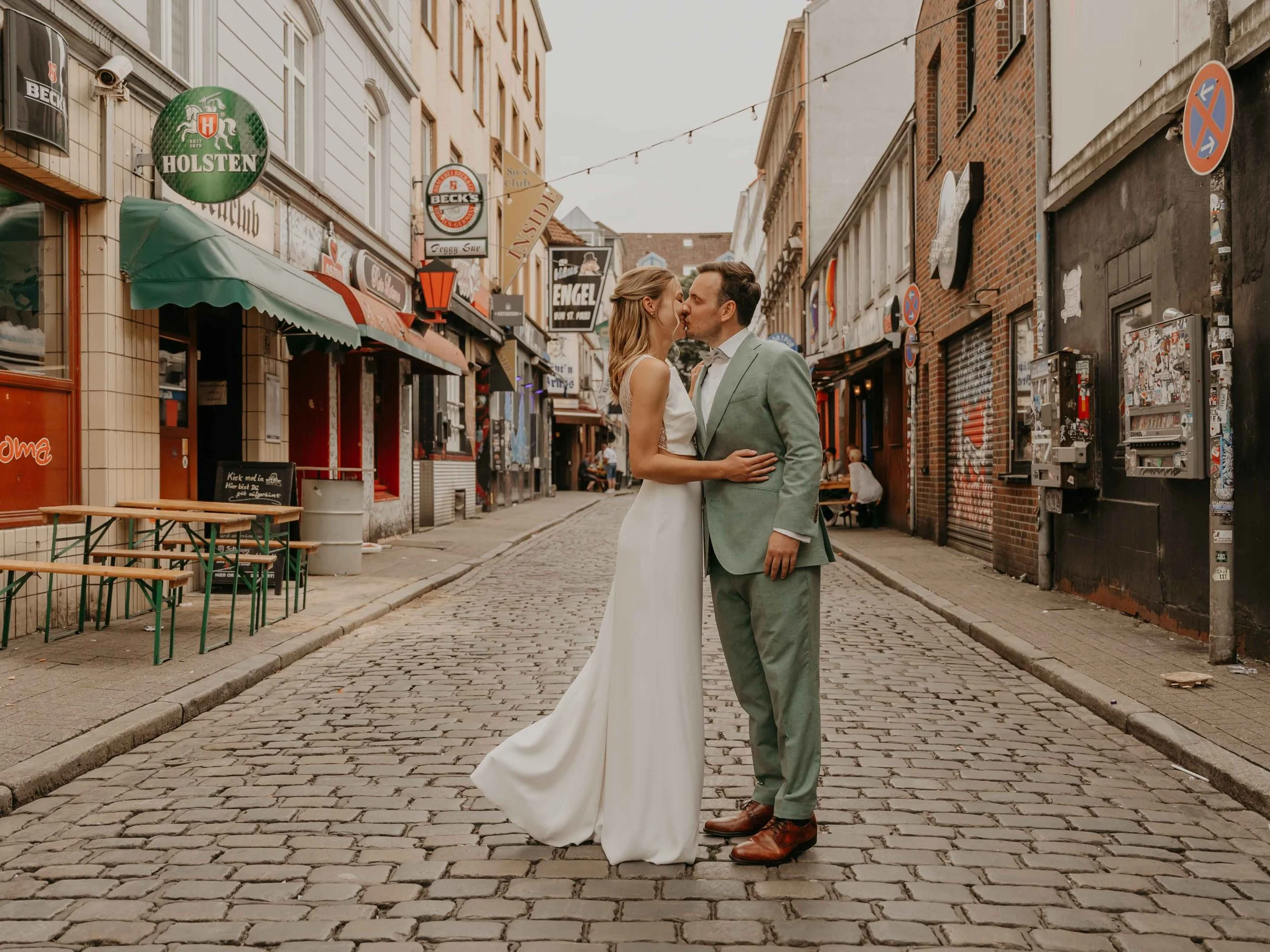 Wedding Hamburg Reeperbahn, Alte Meuterei, Hamburg, Germany