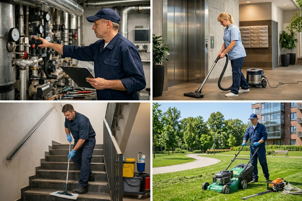 Facility Management für Wohnanlagen richtig steuern