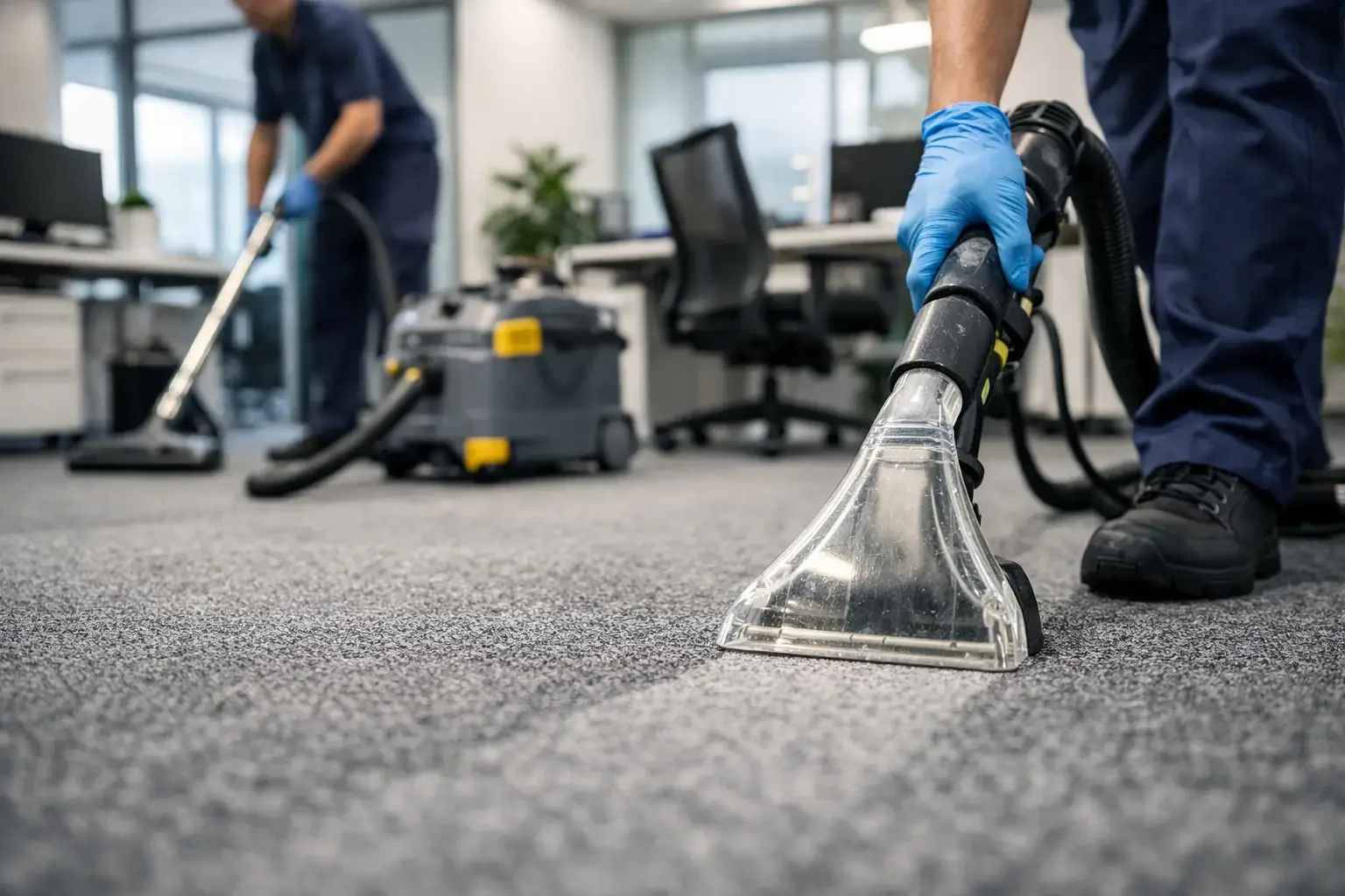 Teppichreinigung im Büro Kosten realistisch kalkulieren