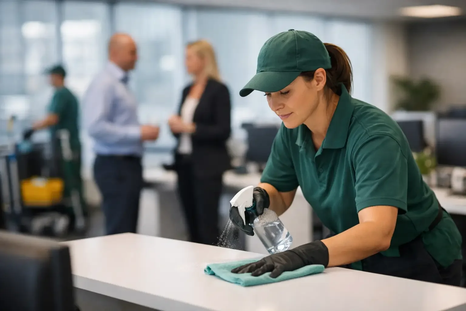 Büroreinigung an Mehrstandorten koordinieren