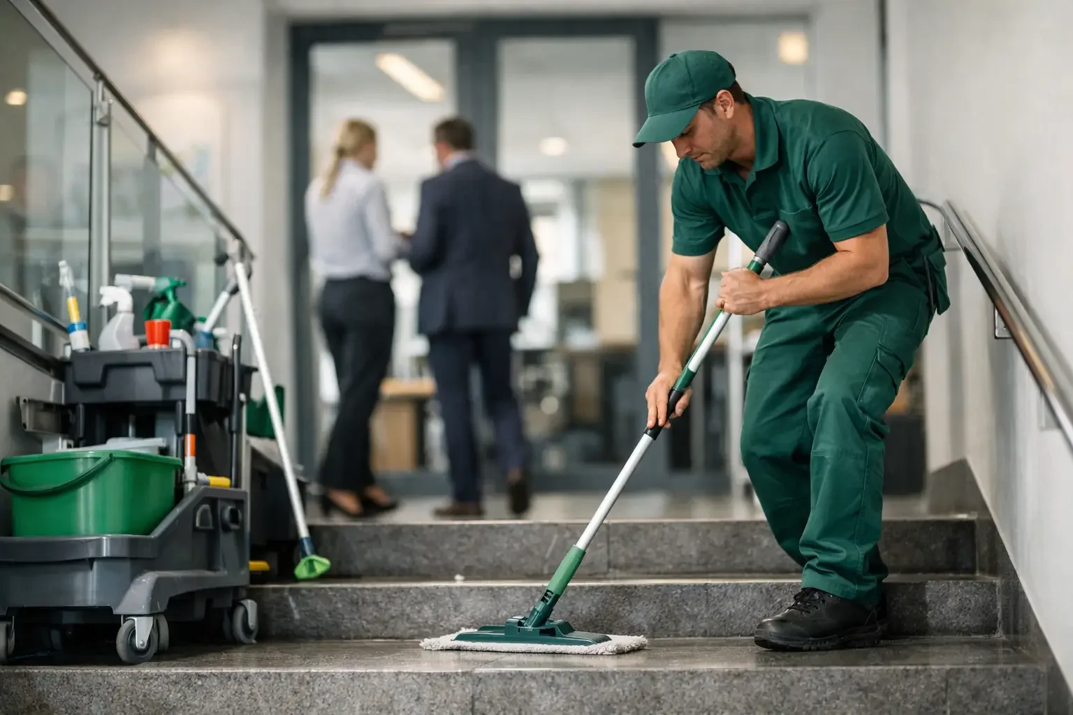 Wie oft Treppenhaus reinigen lassen?