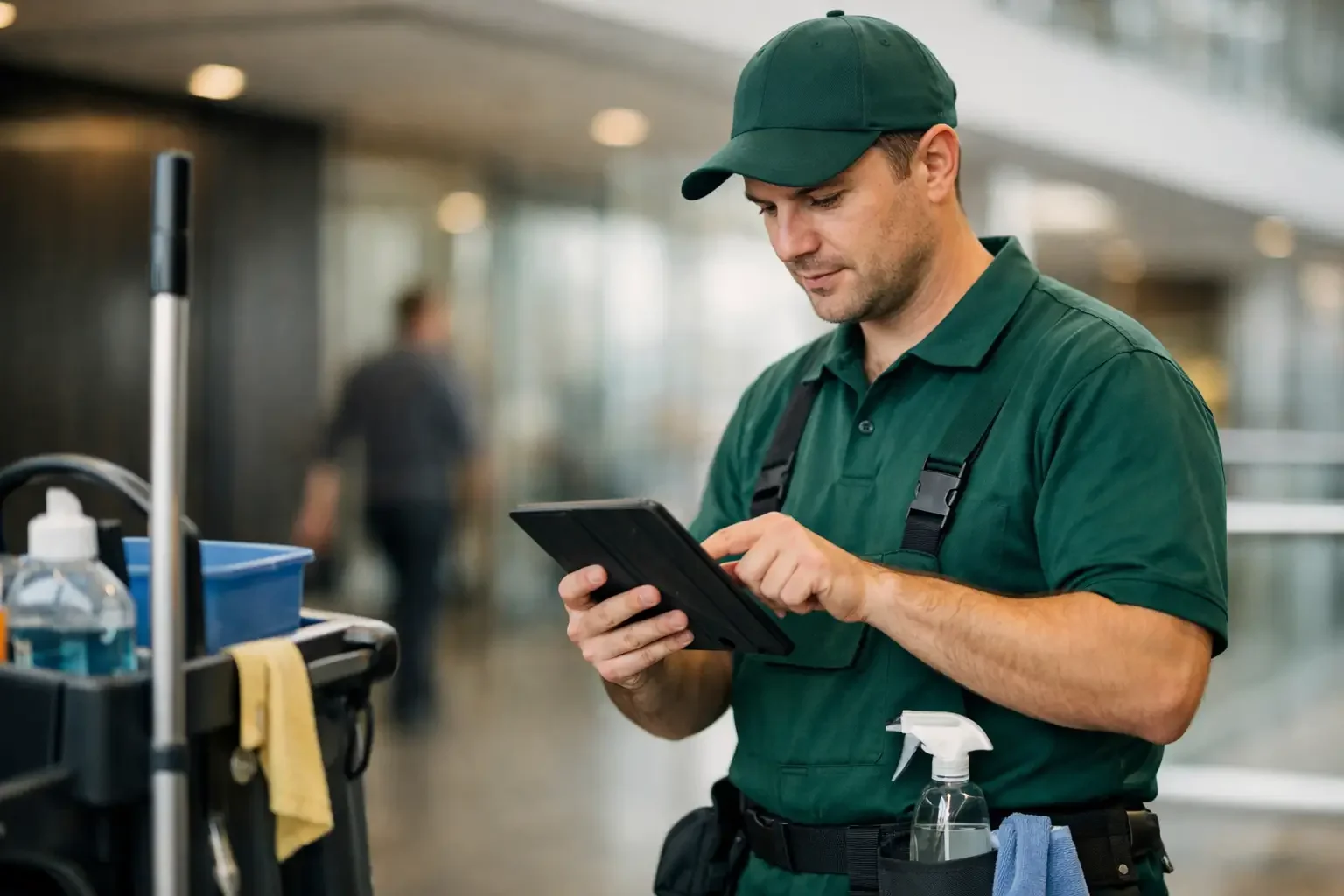 Wie Gebäudereinigung digital steuern klappt