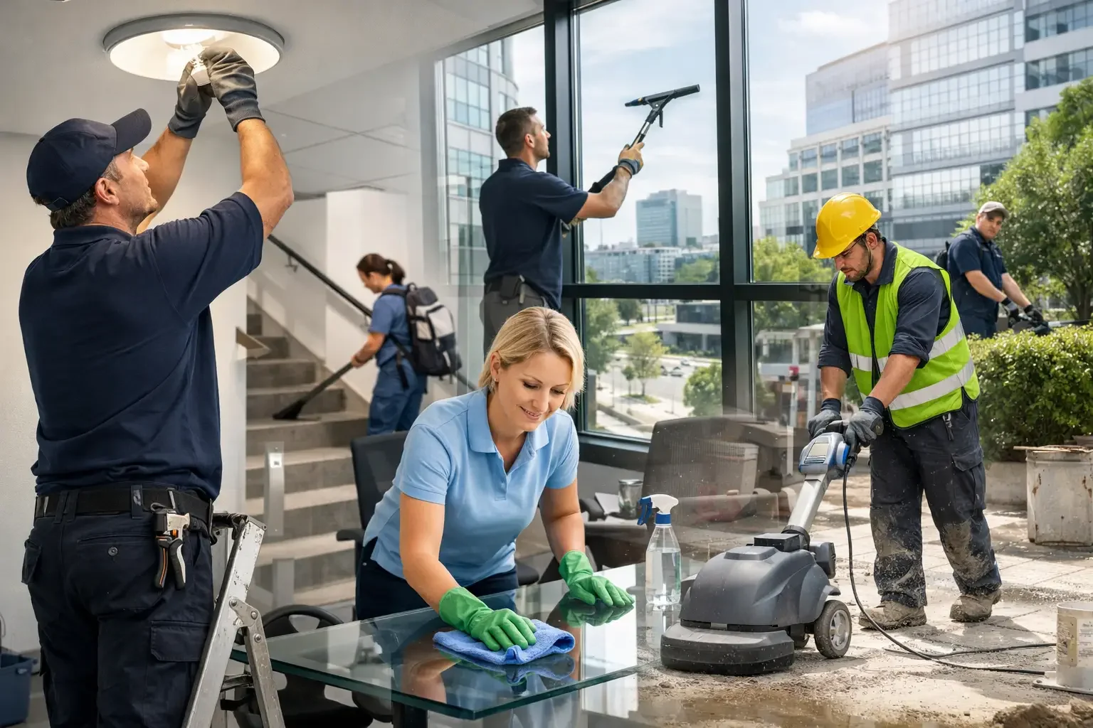 Hausmeisterservice für Gewerbeimmobilien in Pasing mit strukturierter Betreuung, klaren Abläufen und zuverlässiger Objektpflege im laufenden Betrieb