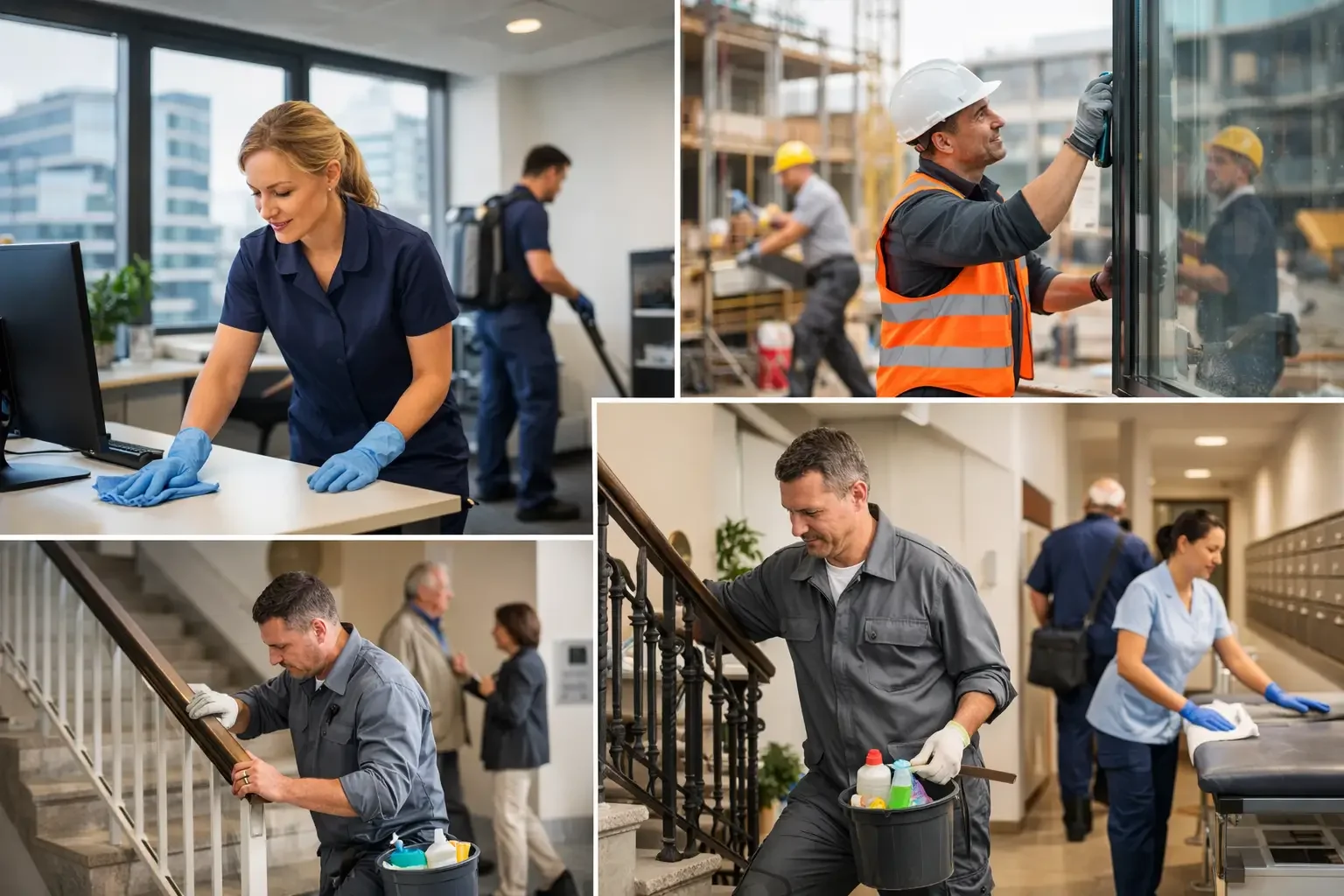 Objektbetreuung für Mischimmobilien in Pasing mit strukturierter Reinigung, Hausmeisterservice und klaren Prozessen für gemischt genutzte Gebäude