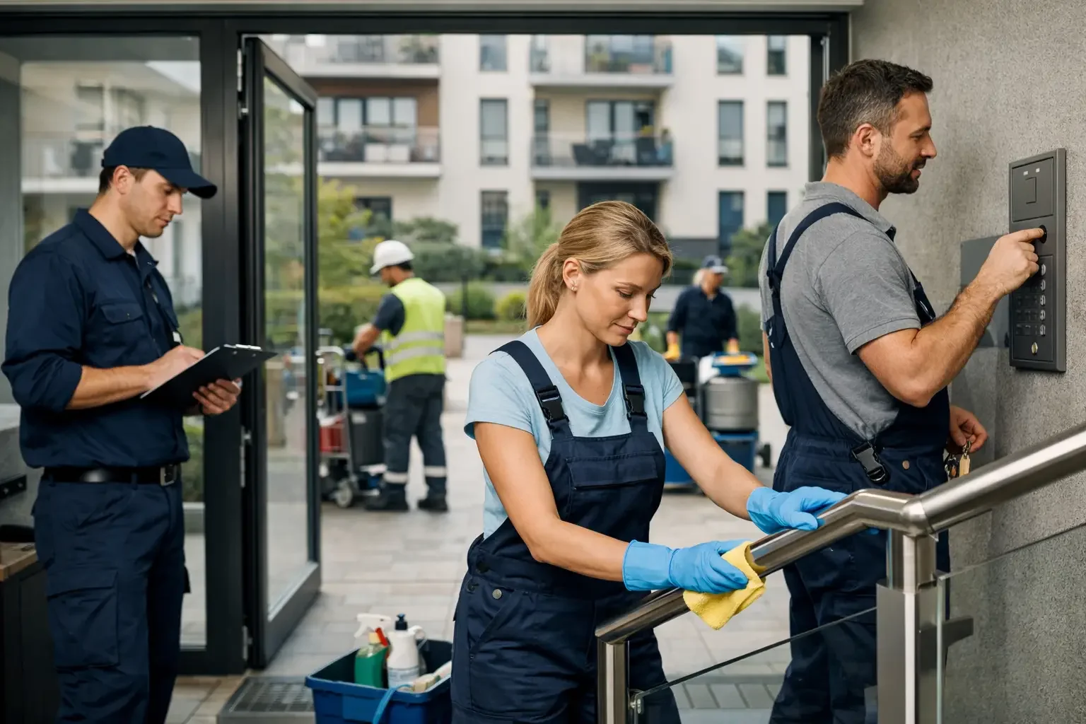 Facility Management für Wohnanlagen in Berg am Laim mit strukturierter Objektbetreuung, klaren Abläufen und zuverlässiger Pflege von Wohnanlagen