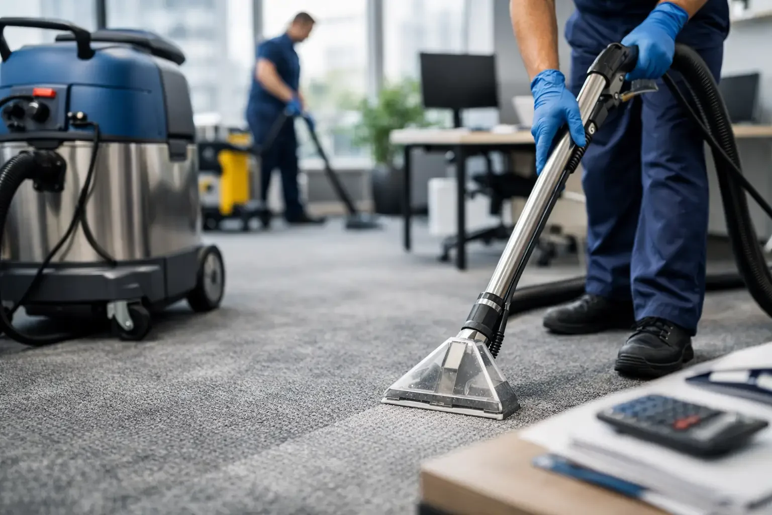 Teppichreinigung im Büro in Berg am Laim mit gründlicher Reinigung für gepflegte Teppichflächen, weniger Verschleiß und längere Nutzungsdauer