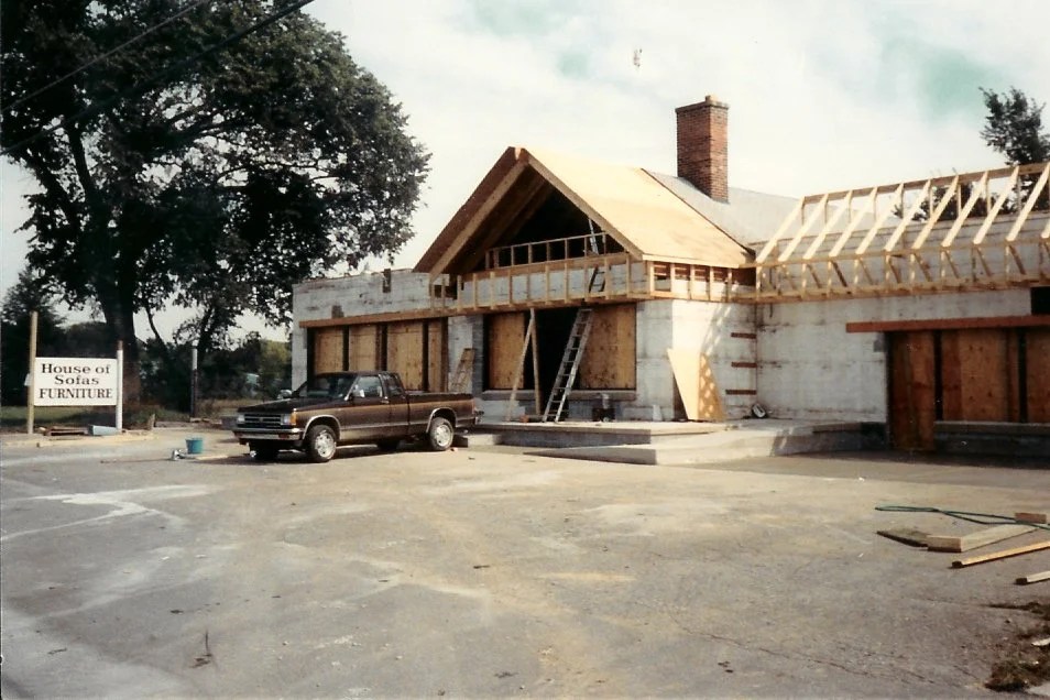 Construction on our current Jackson Rd location, preserving the one-room schoolhouse