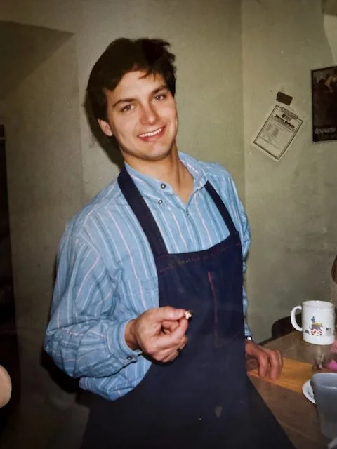 Kris Working as Service Technician (Early-1990s)