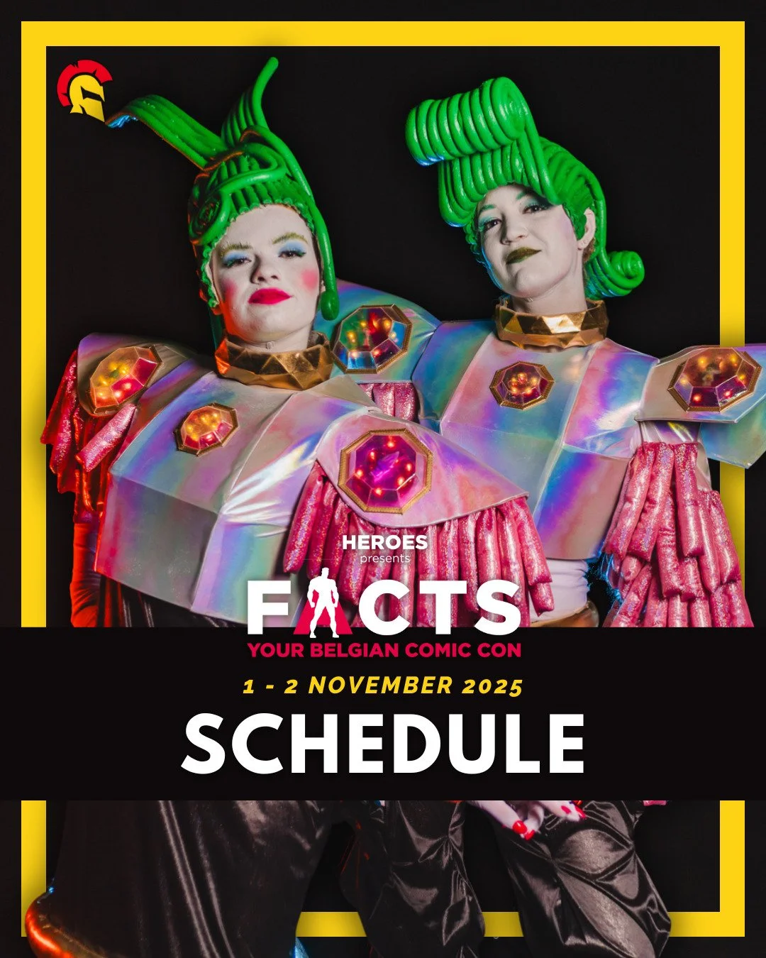 🚨 SCHEDULE FACTS FALL 🚨

Our full timetable for this edition of @factsconvention is here! Find out exactly when all the activities take place, so you can strut, cheer, and snap every epic moment!

We can't wait to see you there!

✨ @siche_cosplay a