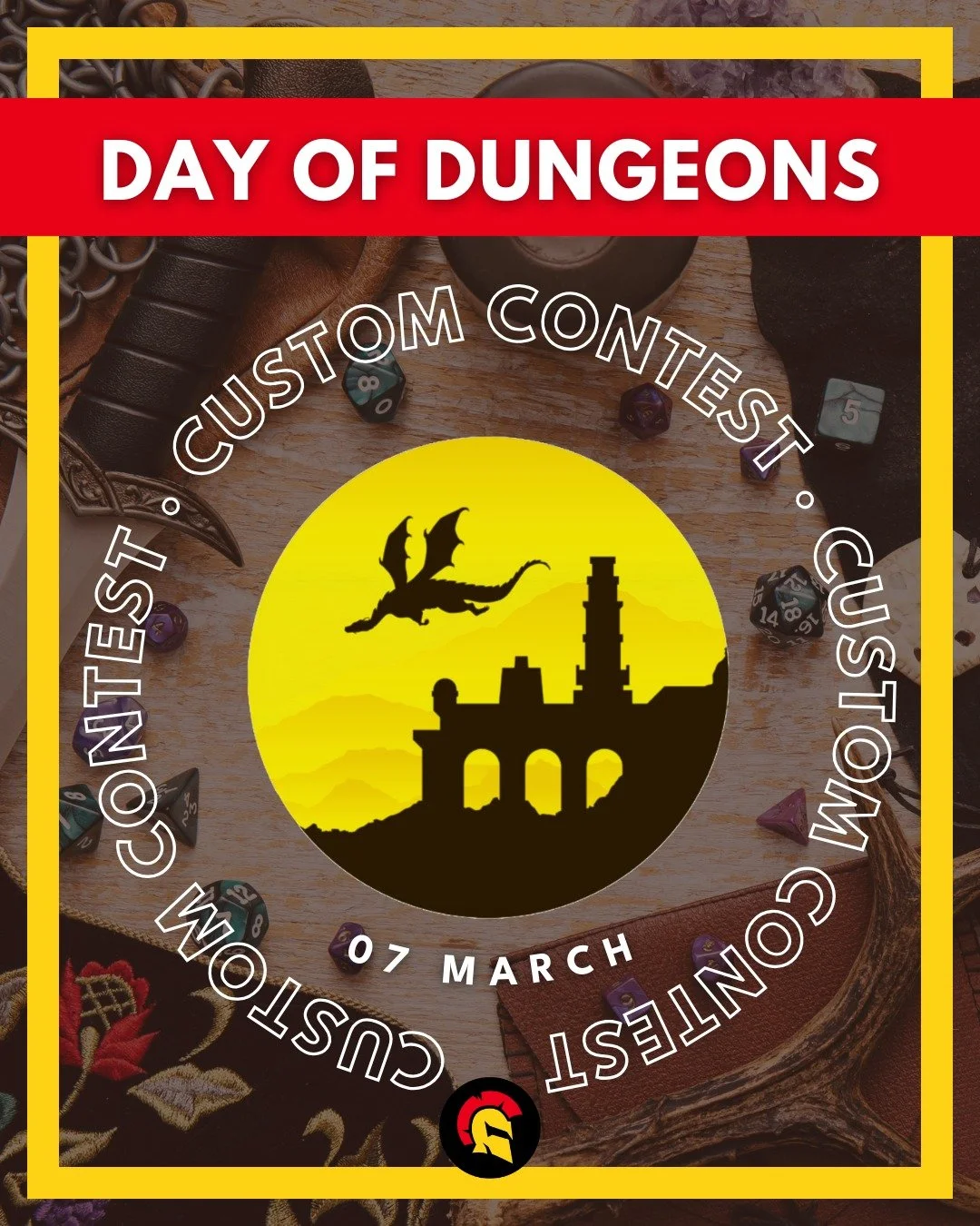 DAY OF DUNGEONS 🎲🐉

BeCosplay hosts a custom costume contest at @dayofdungeons .
This contest is open to everyone! No stage performance, no pre-judging, and no costume requirements&hellip; You only have to wear one 😉

How it works:
✨ Come to the e