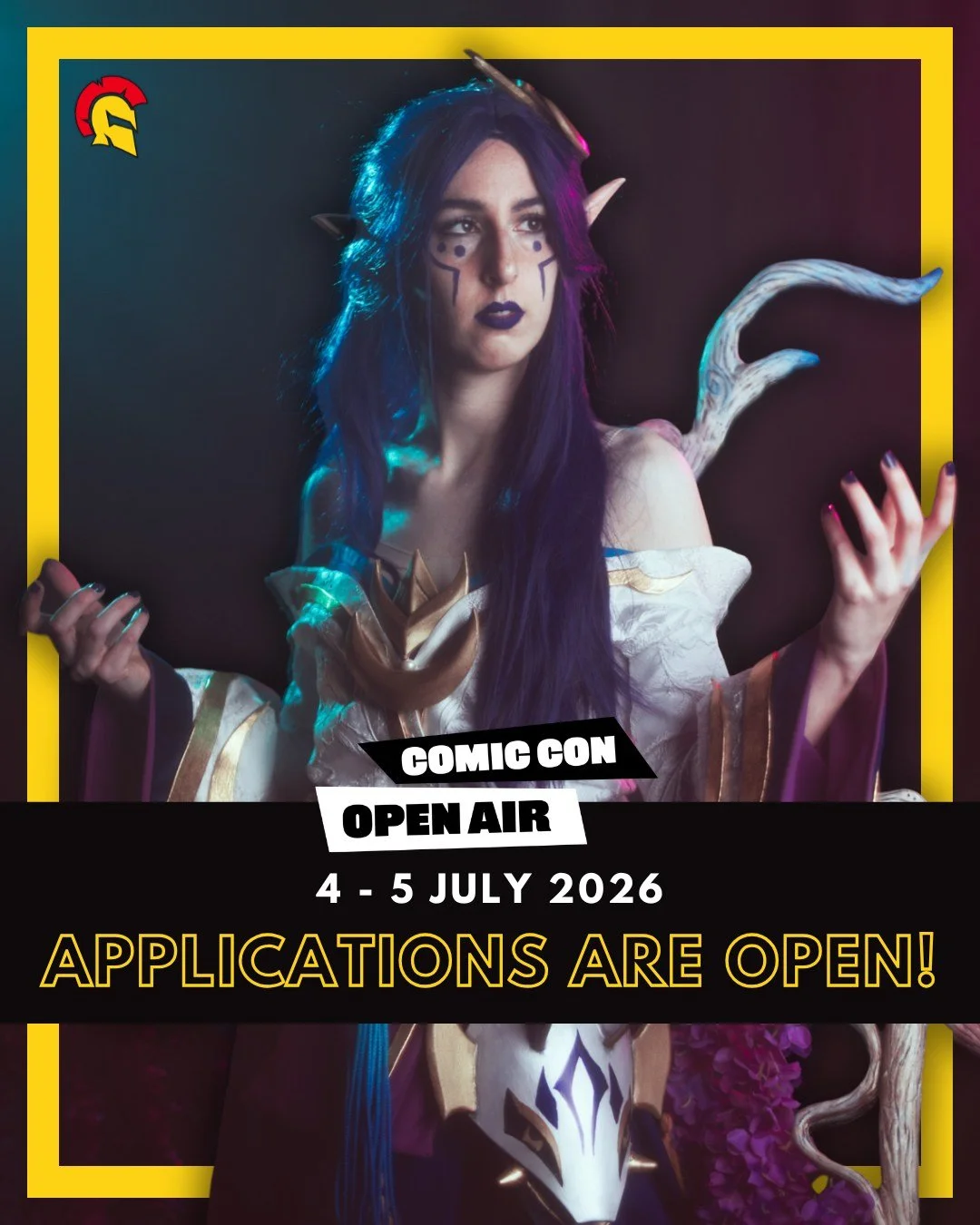 📣 APPLICATIONS ARE OPEN 📣

The first edition of @comicconopenair  takes place the 4th and 5th of July at Asiat Park in Vilvoorde and applications for the contests are officially OPEN!

🪡 Saturday Costume Contest: Show off your cosplay and amaze ev