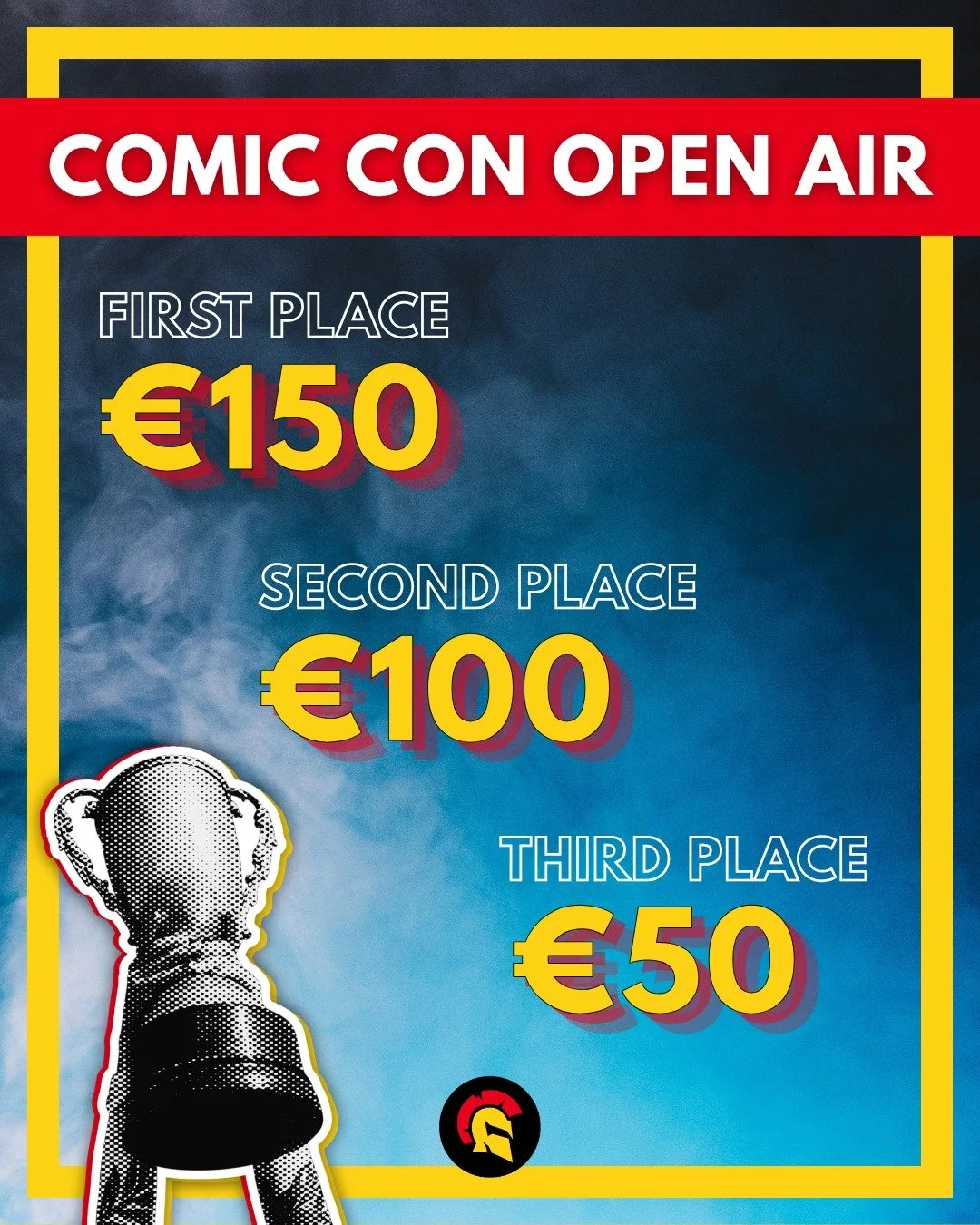 💥 PRIZE ALERT 💥

@comicconopenair has some amazing prizes to give to the winners of our contests each day!
🥇 &euro;150
🥈 &euro;100
🥉 &euro;50

Apply here:
🔗 Contests: https://wkf.ms/4nVuOkY 
🔗 Judges: https://wkf.ms/49yubIp 
🔗 Via the link in