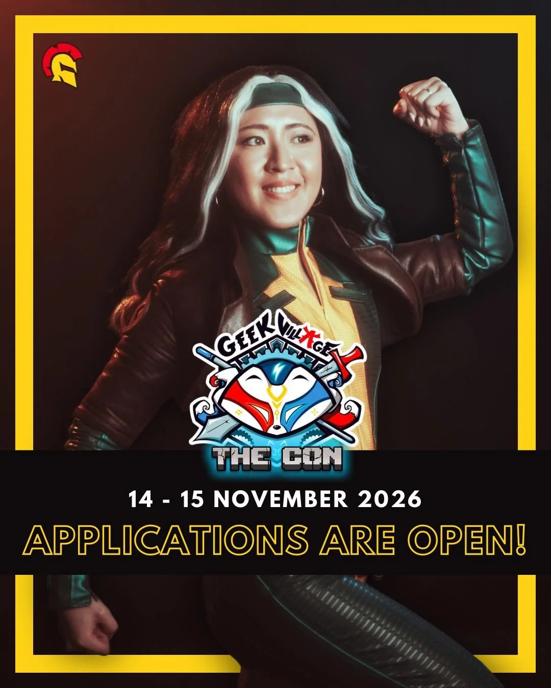 📣 APPLICATIONS ARE OPEN 📣

The moment you&rsquo;ve been waiting for is HERE! Applications are NOW OPEN for @geekvillagebelgium The Con.
🪡 Saturday Costume Contest: Show off your cosplay and amaze everybody with your craftsmanship!
👨&zwj;⚖️ Saturd