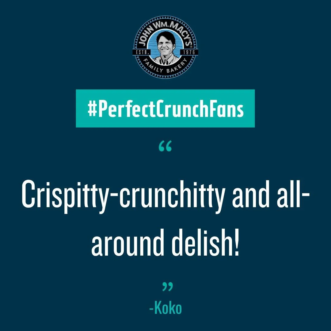 How would you describe #ThePerfectCrunch? ☺️