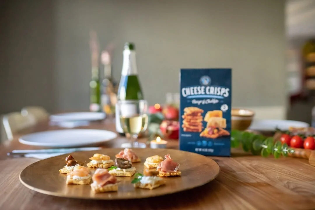 Sip, snack, savor. Holiday magic starts with the perfect crunch 🥂✨