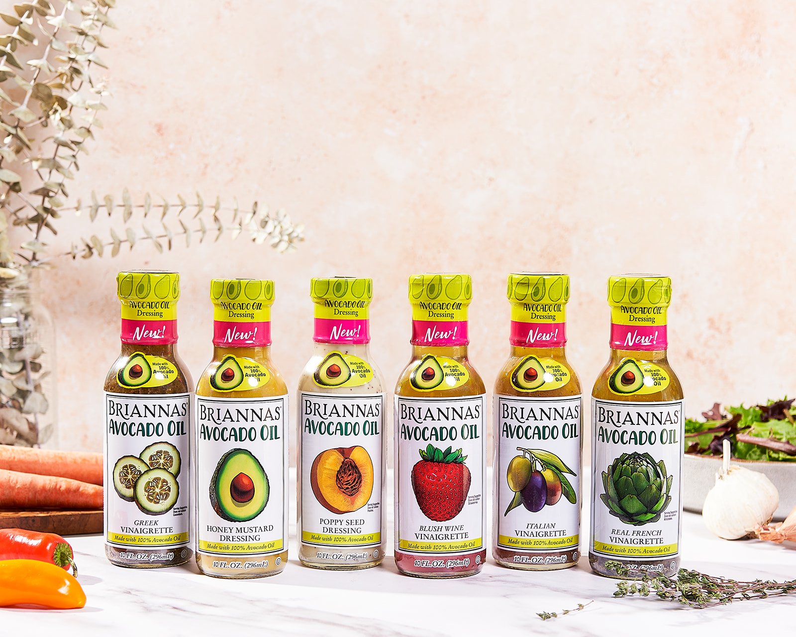 BRIANNAS Extends 100% Avocado Oil Line 