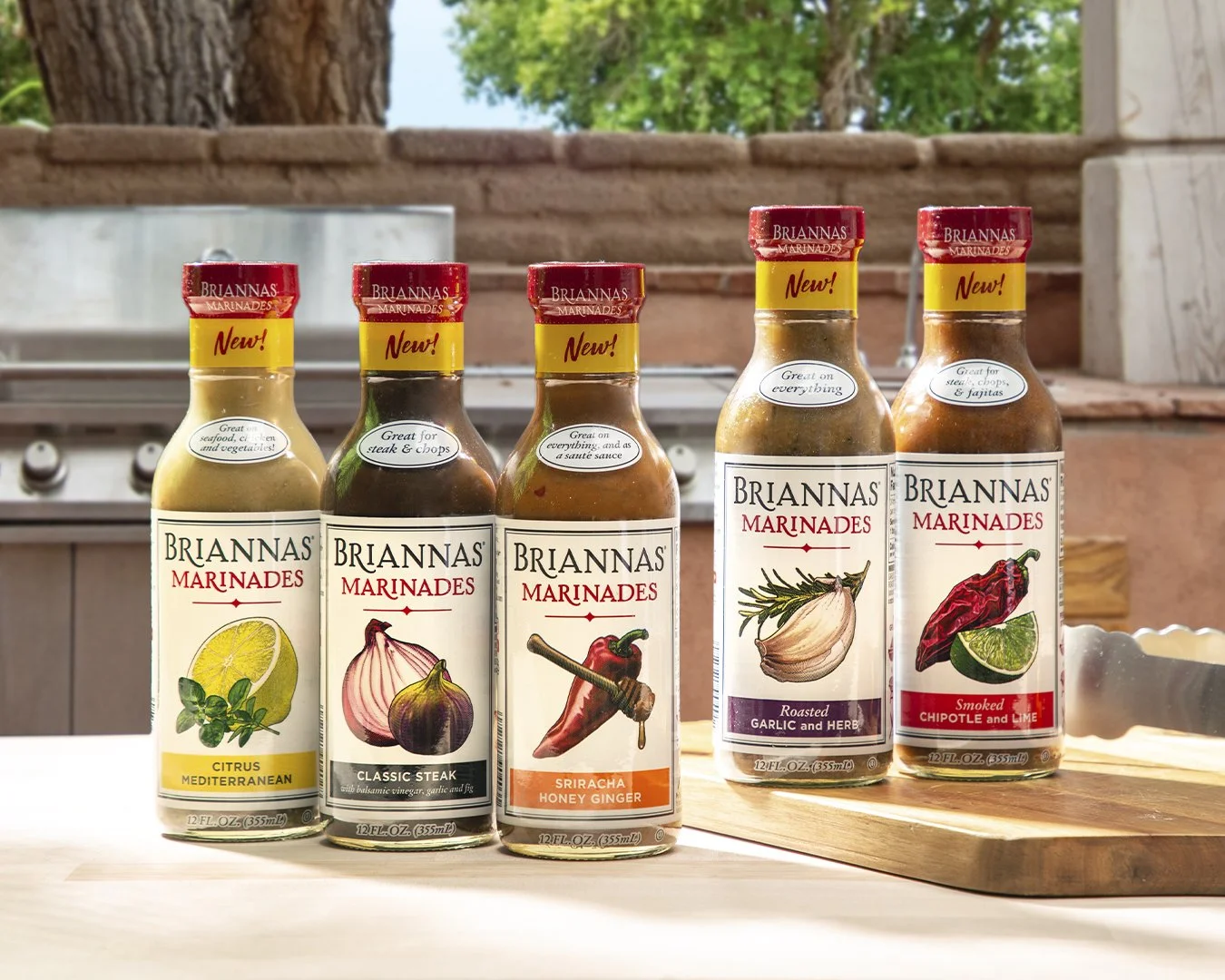 BRIANNAS Introduces New Line of Marinades Just in Time for Summer Grilling