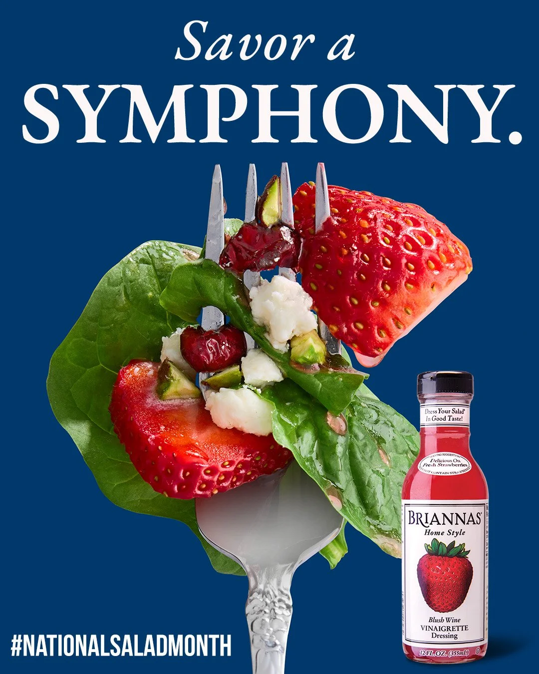 We just want to be a part of your symphony of salads🎶