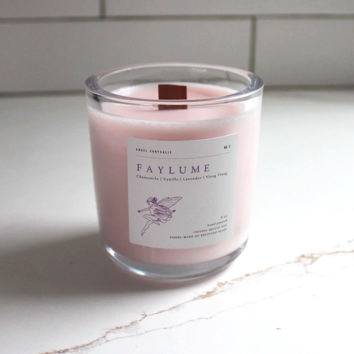 Classic Glass Candle | Faylume
