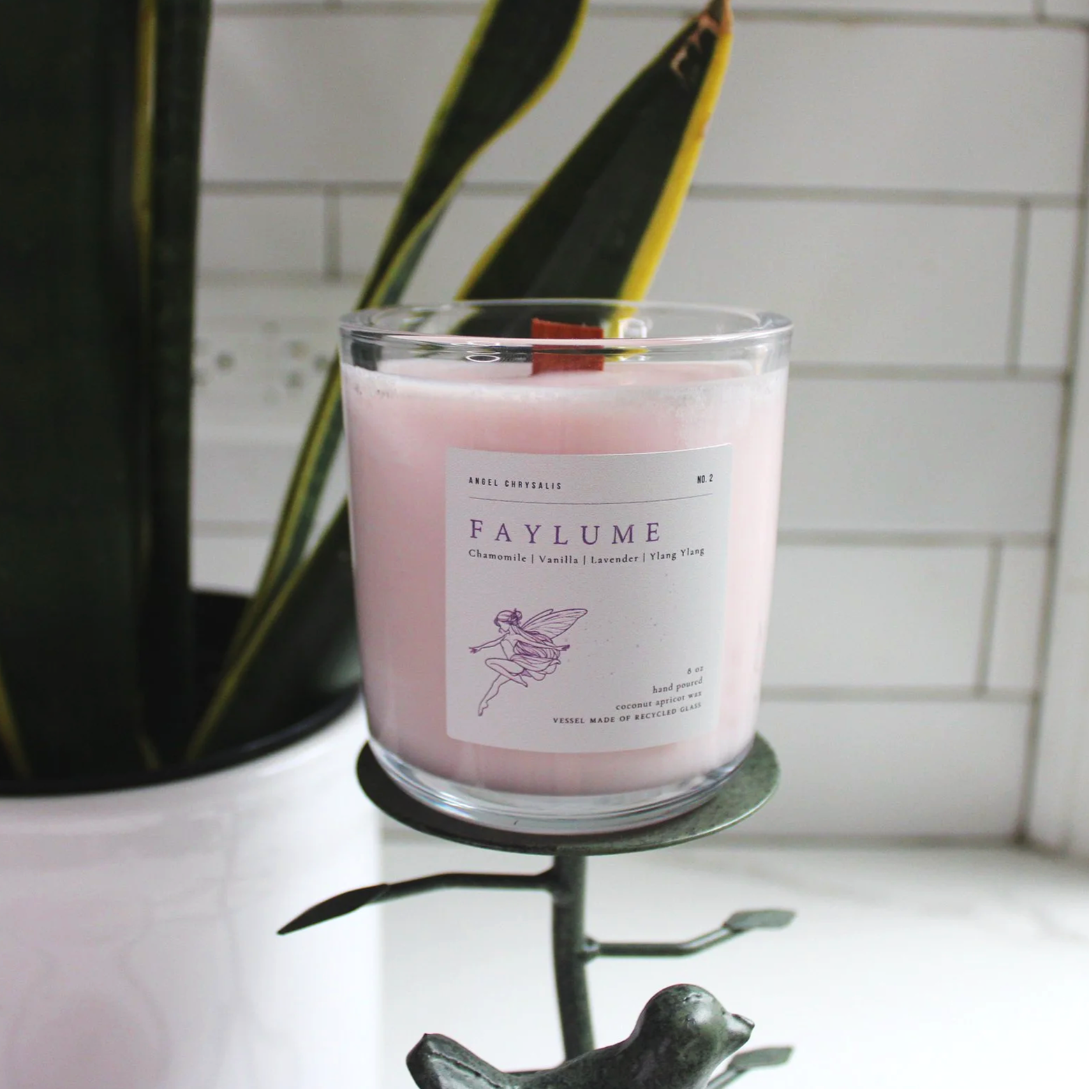Classic Glass Candle | Faylume