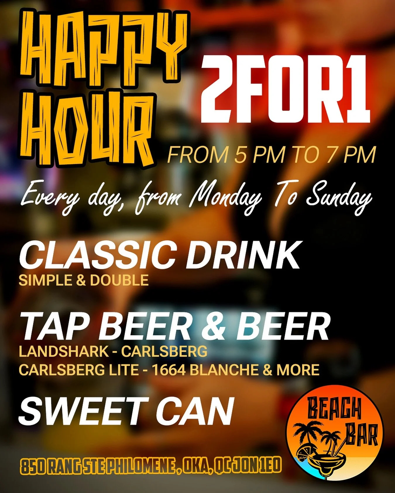 Parce qu&rsquo;un drink c&rsquo;est bien&hellip; mais deux, c&rsquo;est mieux 😉
Viens profiter du 2 pour 1 au Beach Bar du Golden Star tous les jours 🍹🔥

#oka #stoner #beach #goldenstaroka #bar #fyp #patate #frite #patatefrite #foryou #for #foryou