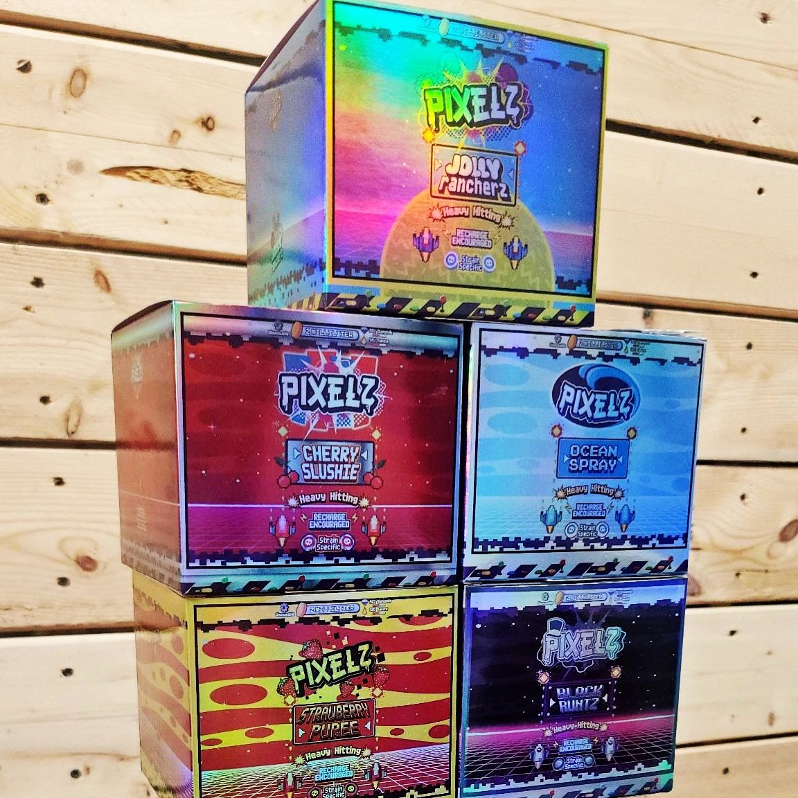 🔥🎮 NEW ARRIVALS ALERT! 🎮🔥
Les Pixelz viennent d&rsquo;arriver 💨✨
Des saveurs qui frappent fort, un look r&eacute;tro-gaming iconique 👾🍬

Viens choisir ton flavor pr&eacute;f&eacute;r&eacute; et level up ton vibe 🔥
📍 Seulement chez Golden Sta