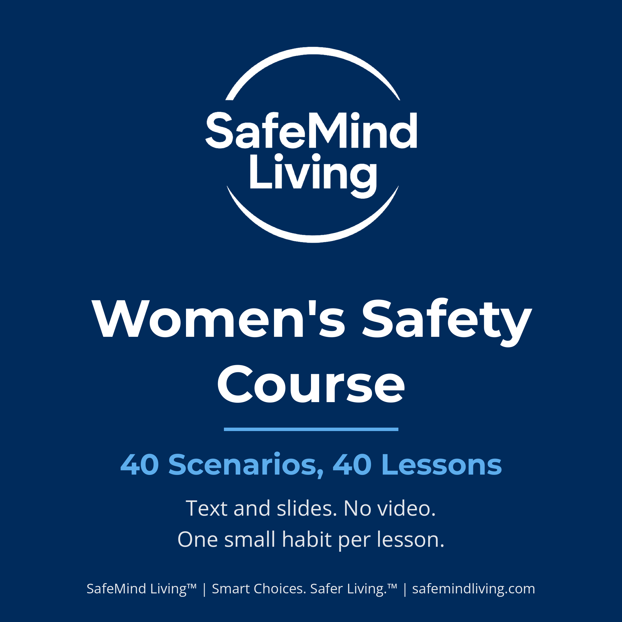 Women's Safety Course