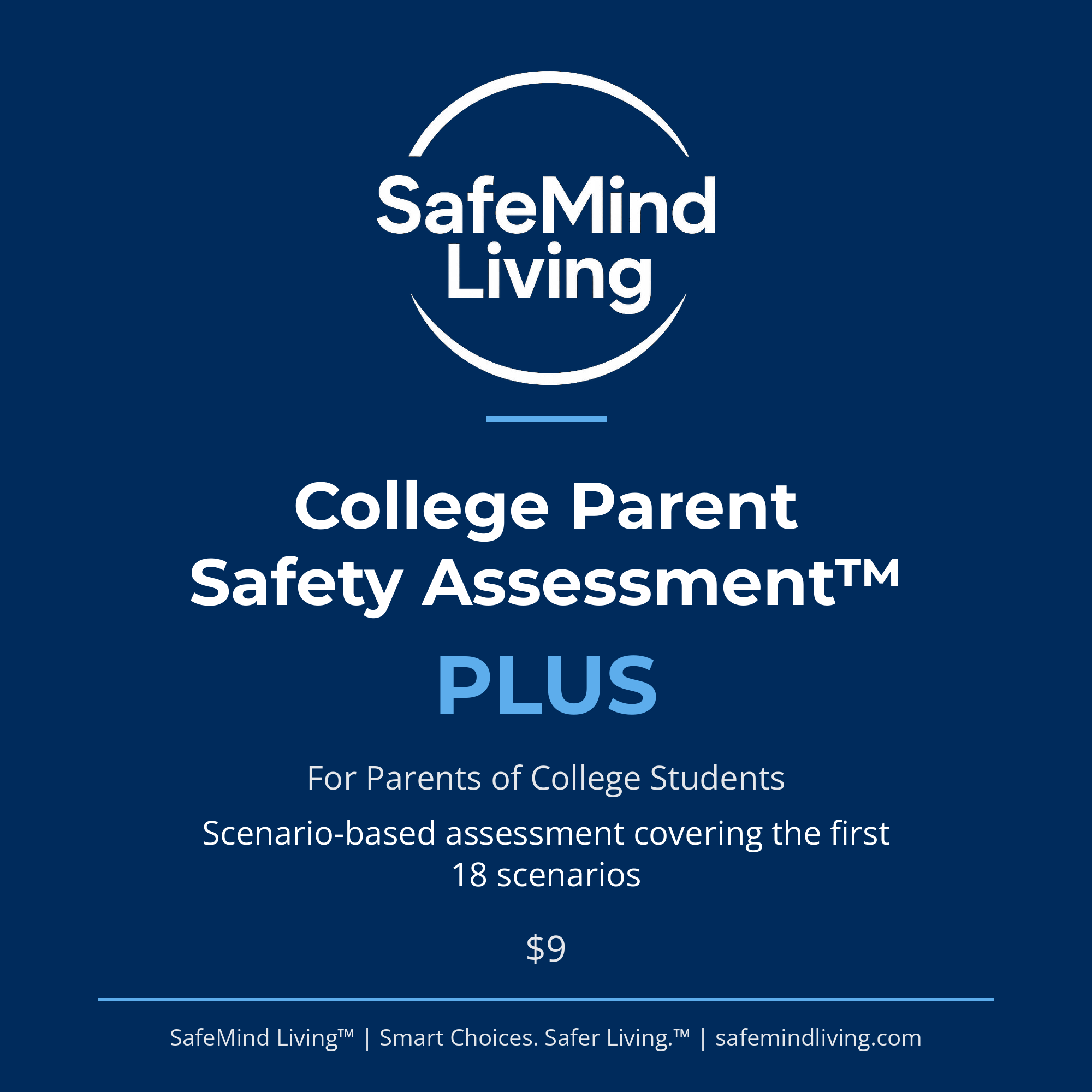 College Parent Safety Assessment™ Plus