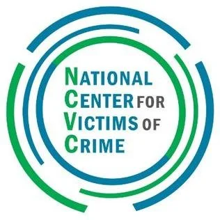 Logo of the National Center for Victims of Crime with green and blue concentric circles surrounding the organization's name.