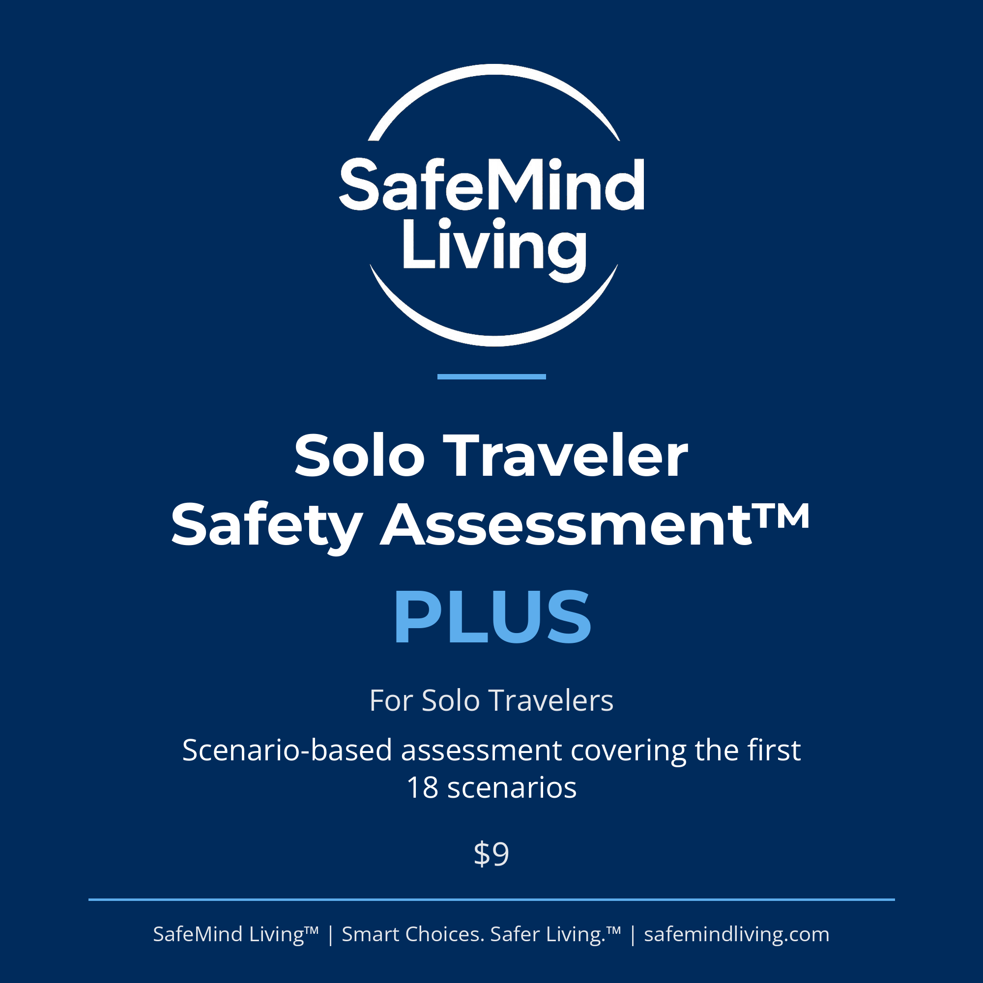 Solo Traveler Safety Assessment™ Plus