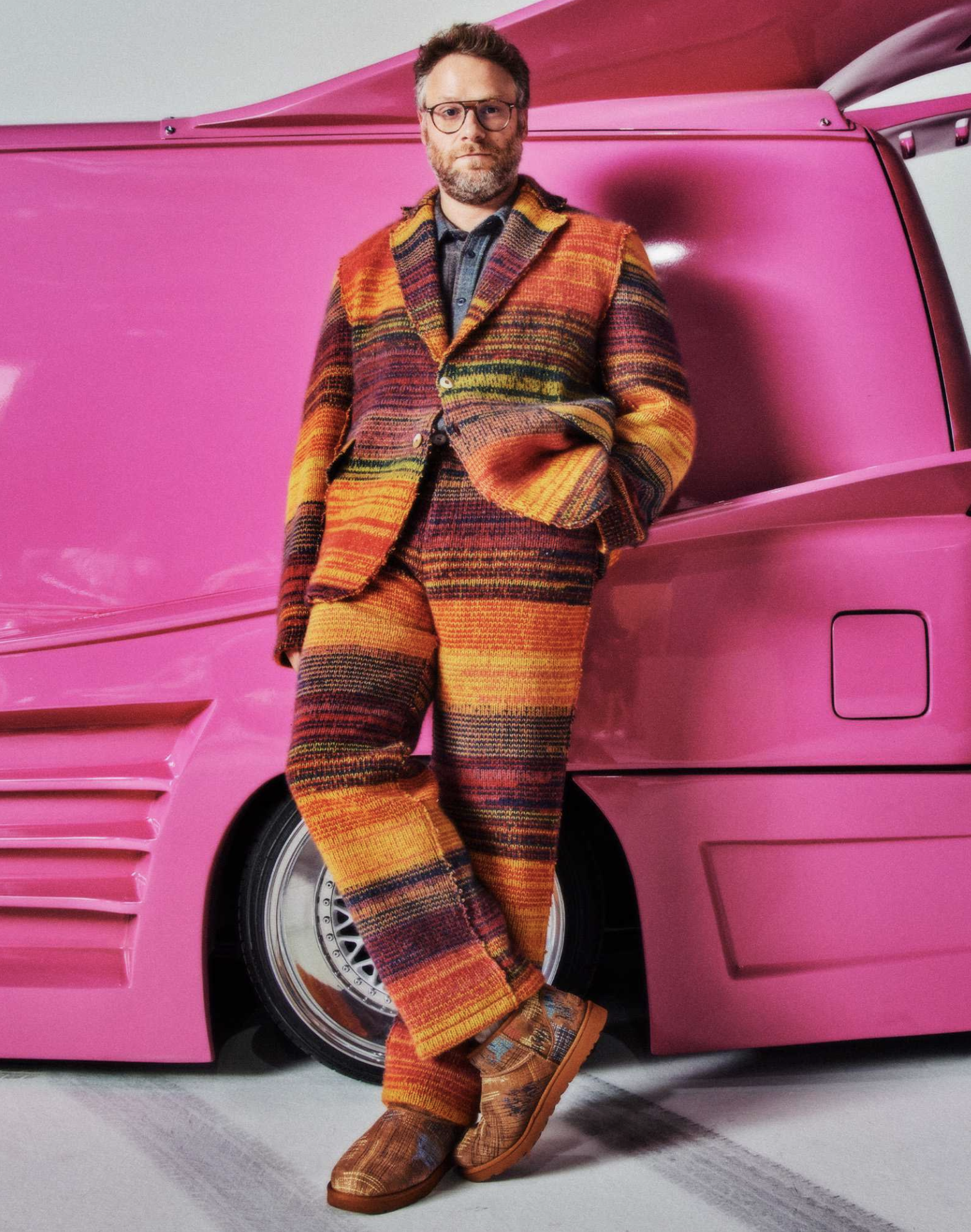 The Elder Statesman x UGG w/ Seth Rogan   Photographer: Sam Nixon   1st AD: Ryan Bremond