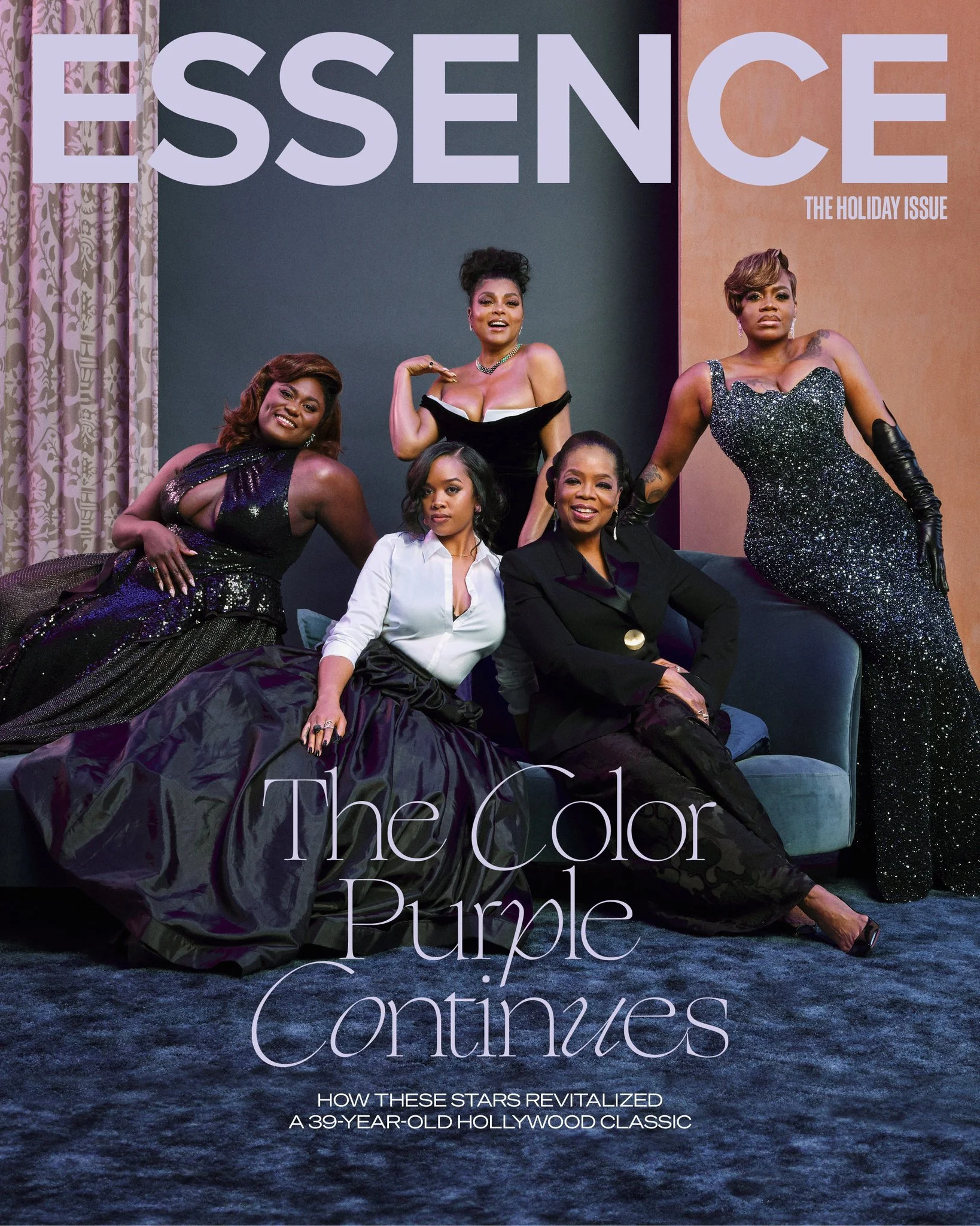ESSENCE Holiday Issue 2024 Photographer: Mickalene Thomas  1st AD: Ryan Bremond